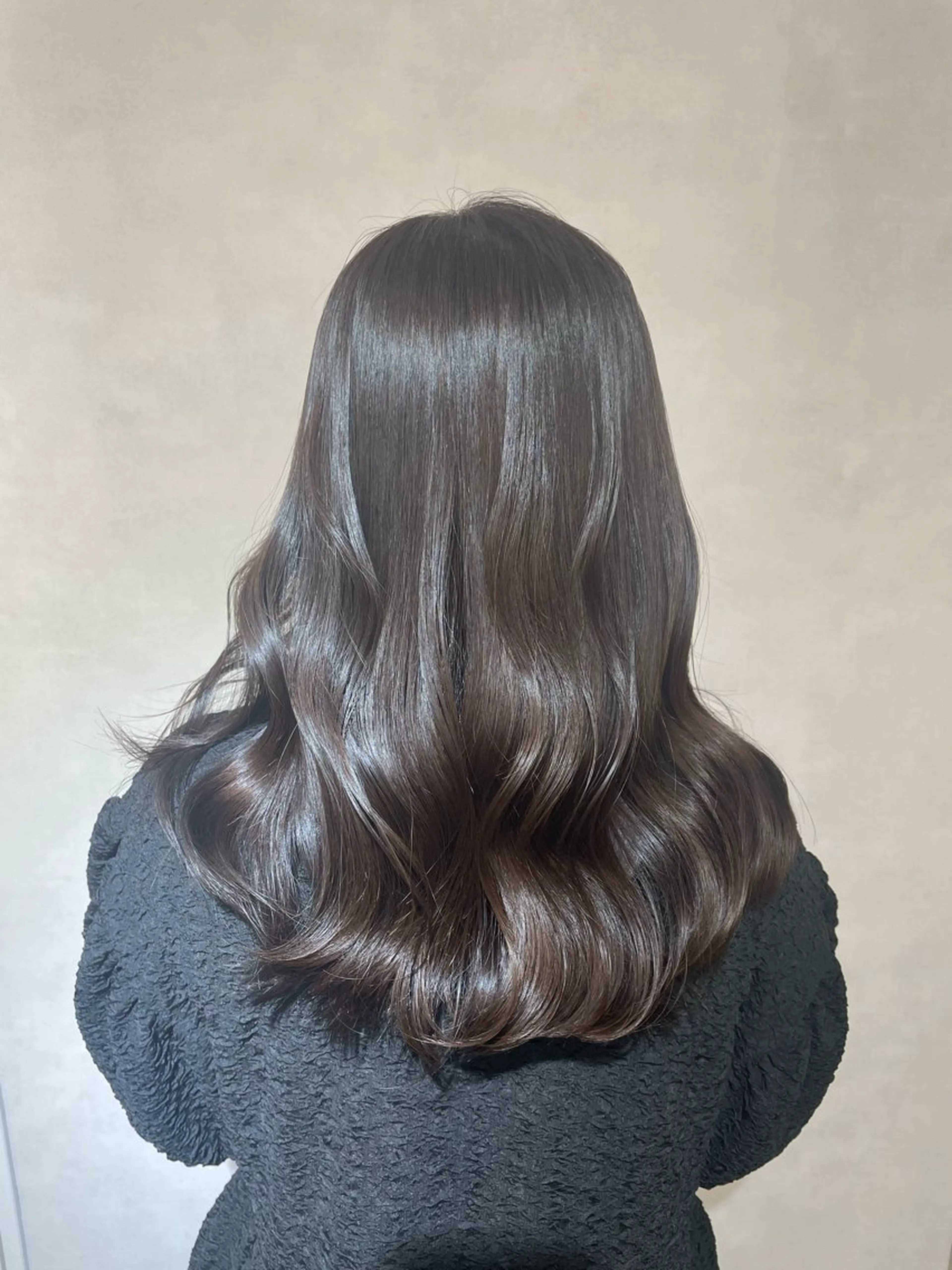 ミディアム 田中 蓮華のヘアスタイル