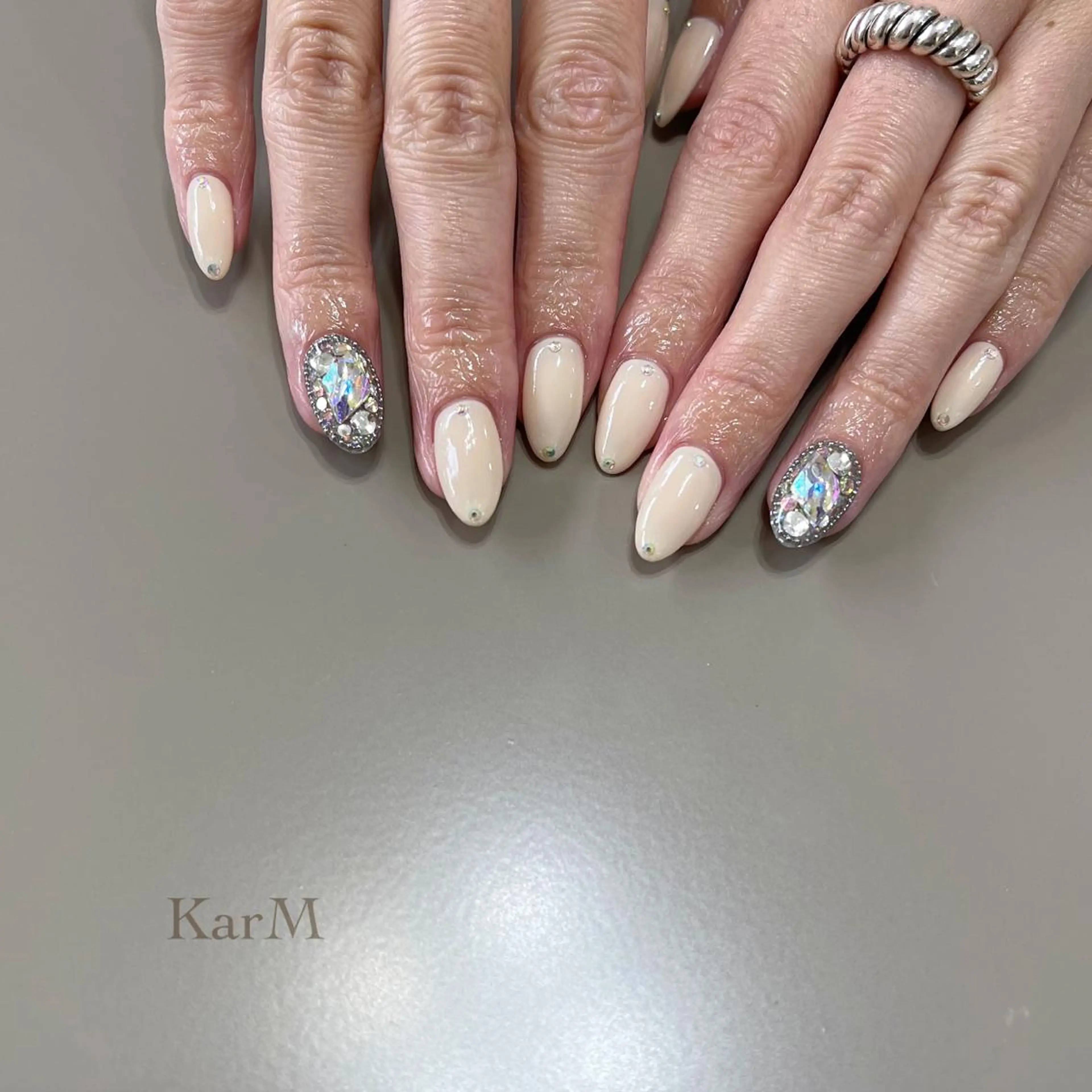 ネイル アートネイル オーロラネイル チークネイル フットネイル フレンチネイル ハンドネイル ogino karinのネイルデザイン