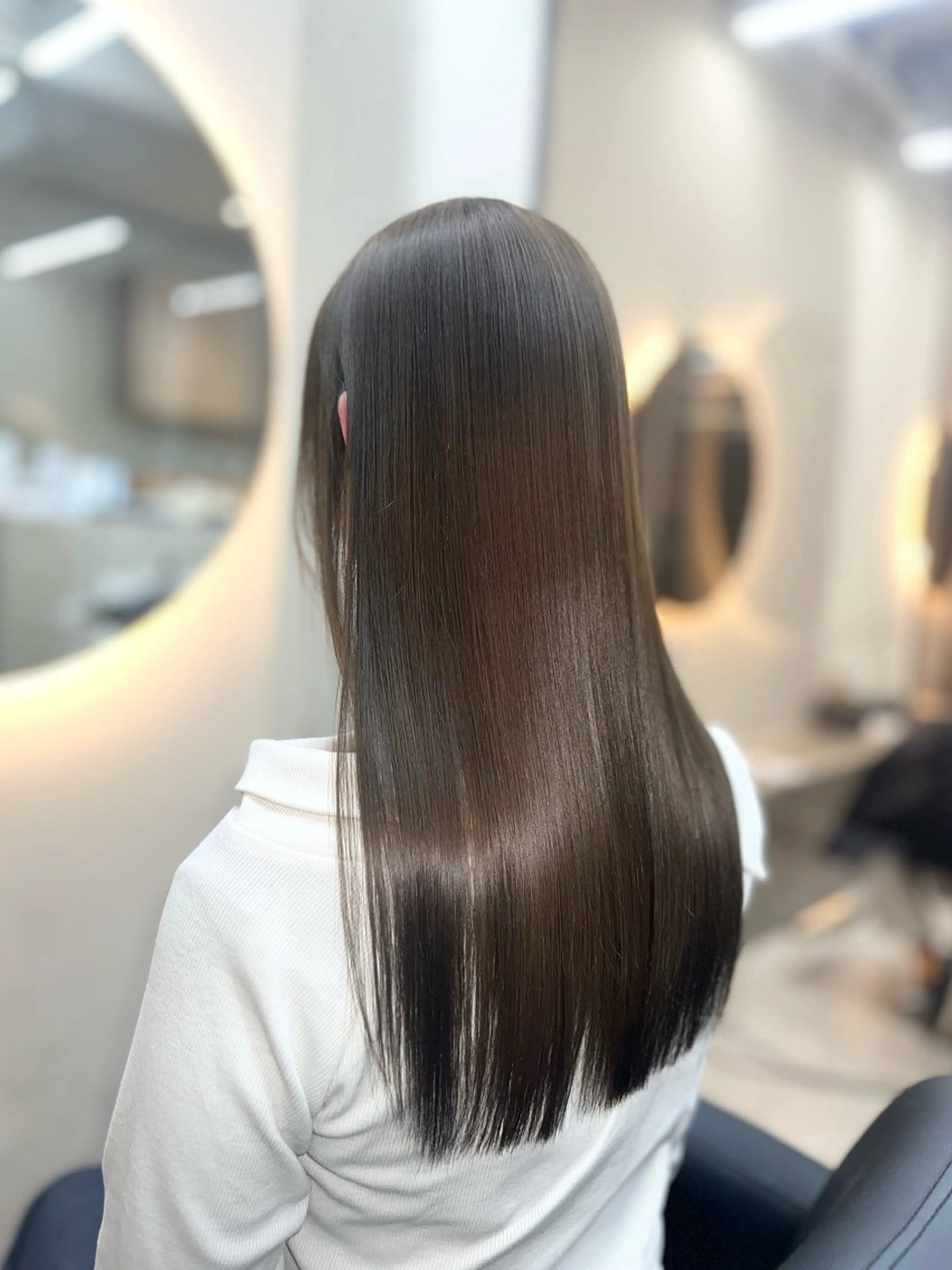 ロング カラー パーマ トリートメント 広島/美髪矯正/ 髪質改善/tamのヘアスタイル