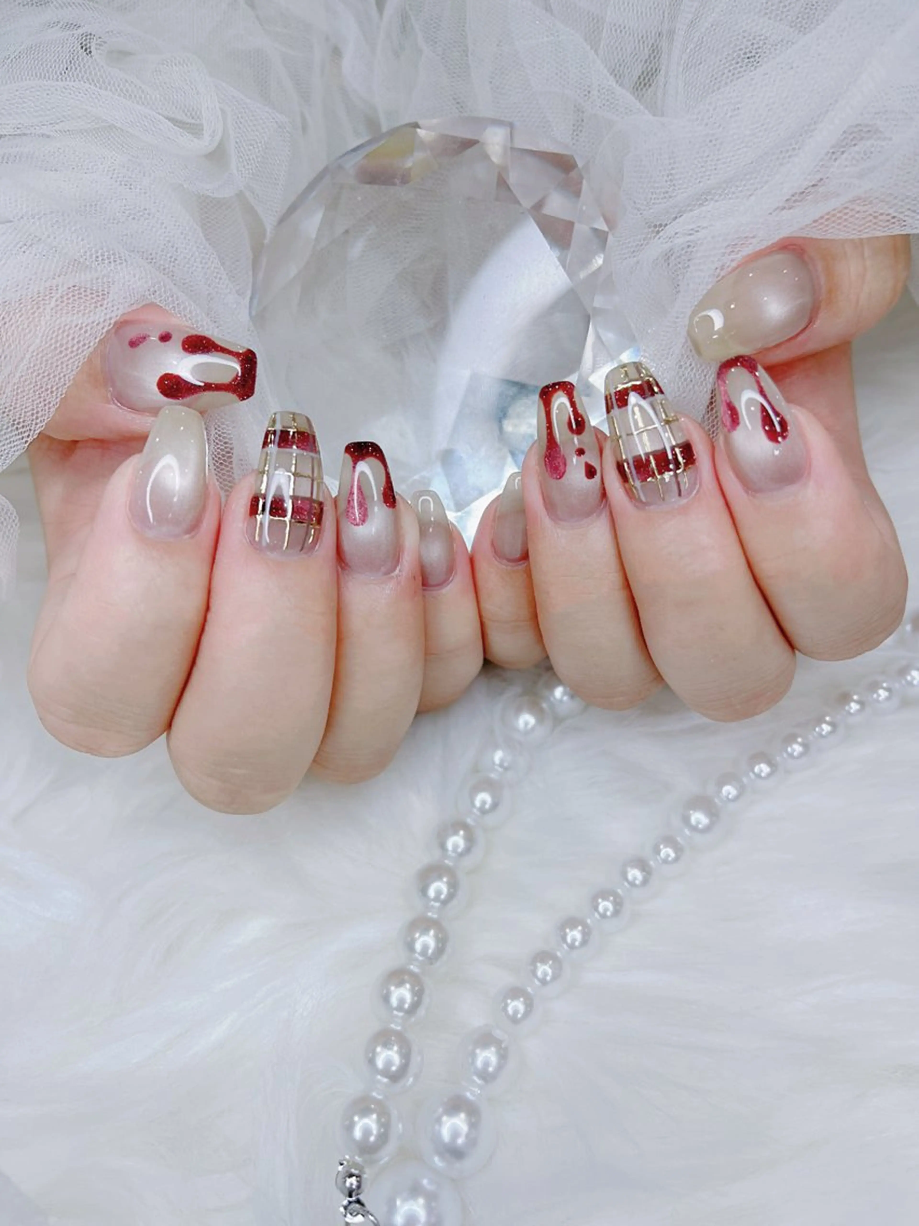 ネイル ハンドネイル Cleo伏見店🌿 Momokaのネイルデザイン