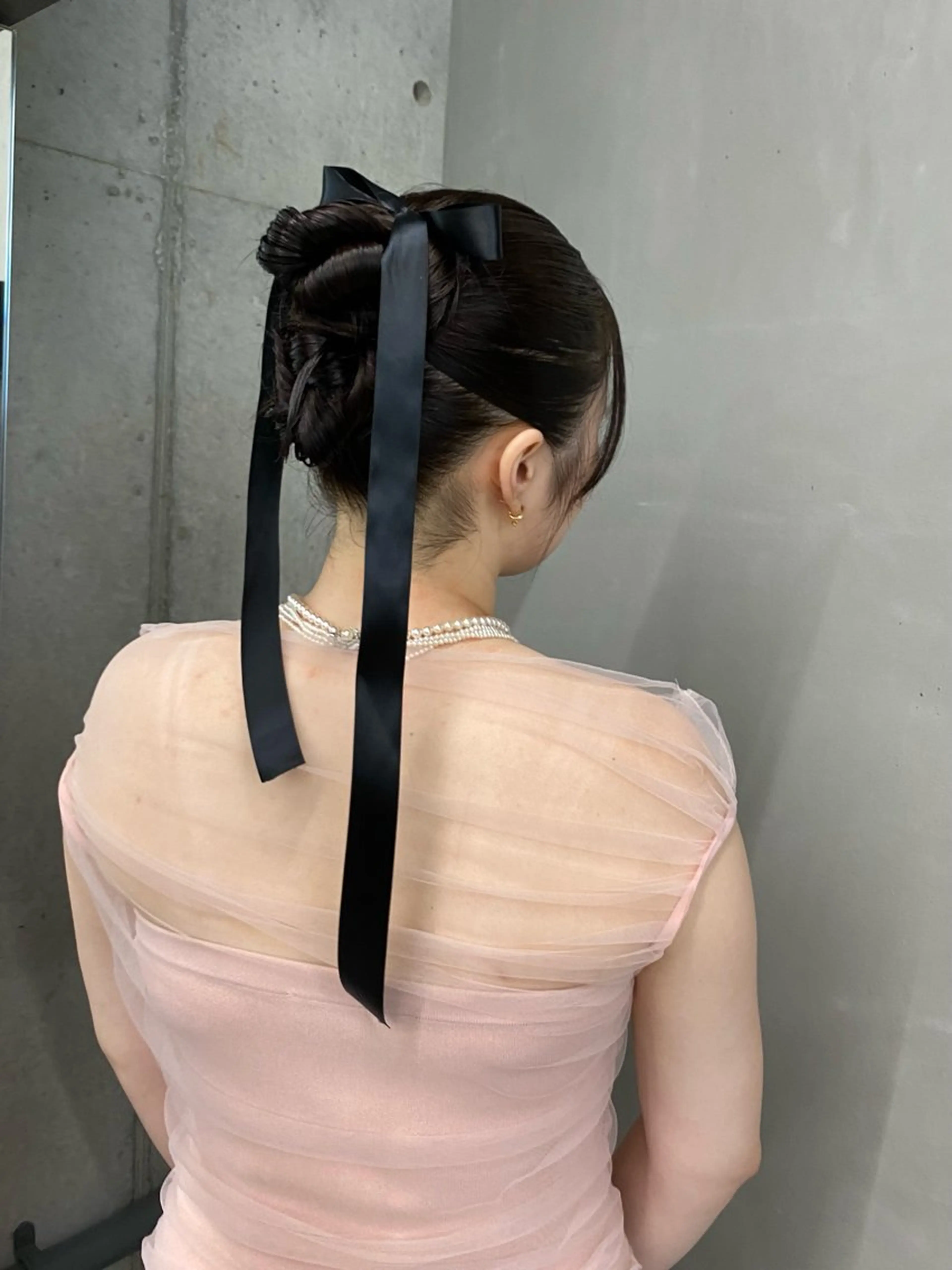 セミロング ヘアアレンジ ヘアセット mina 🌷のヘアスタイル