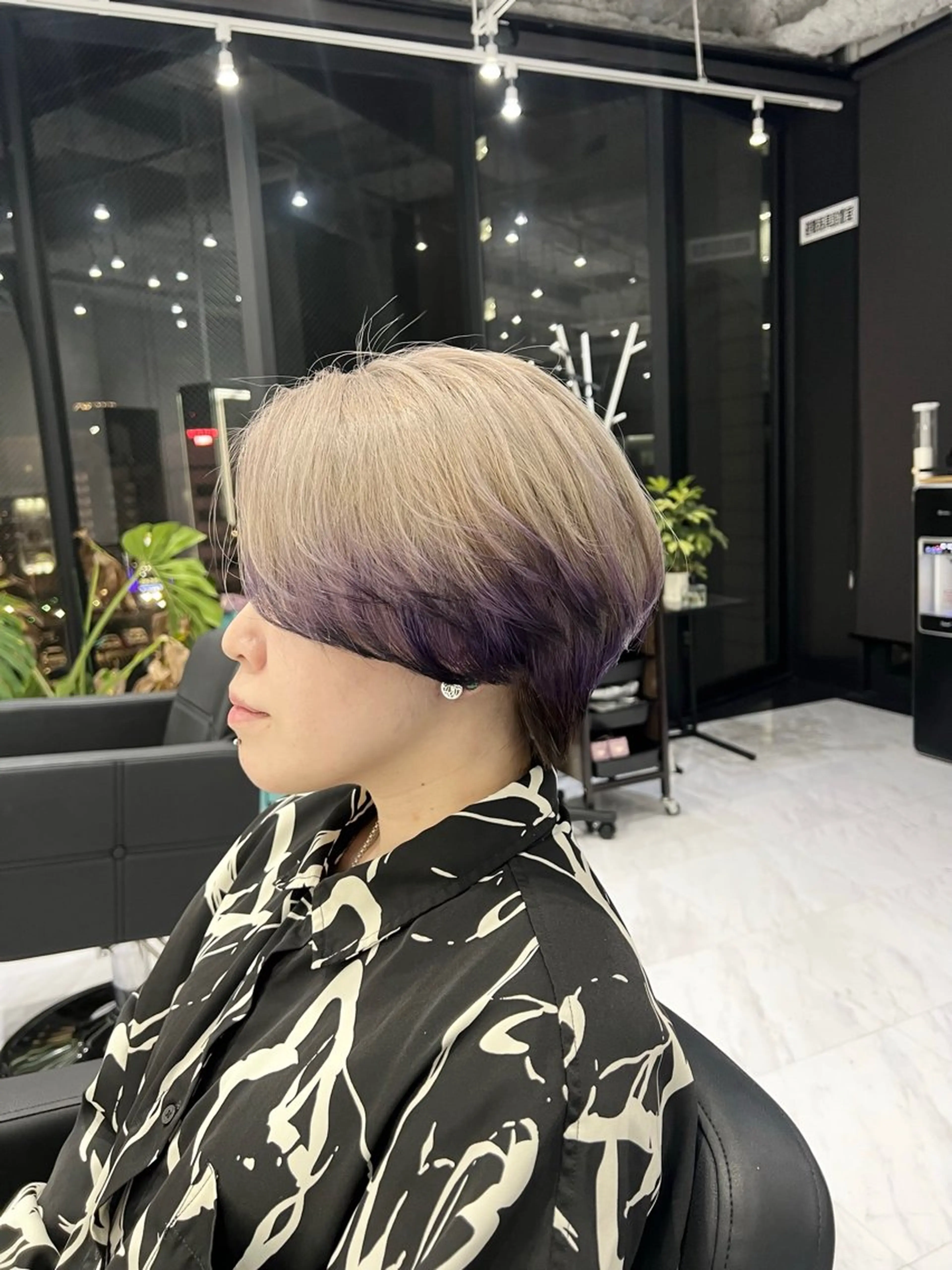 ショート カラー SALOWIN栄 高須大貴のヘアスタイル