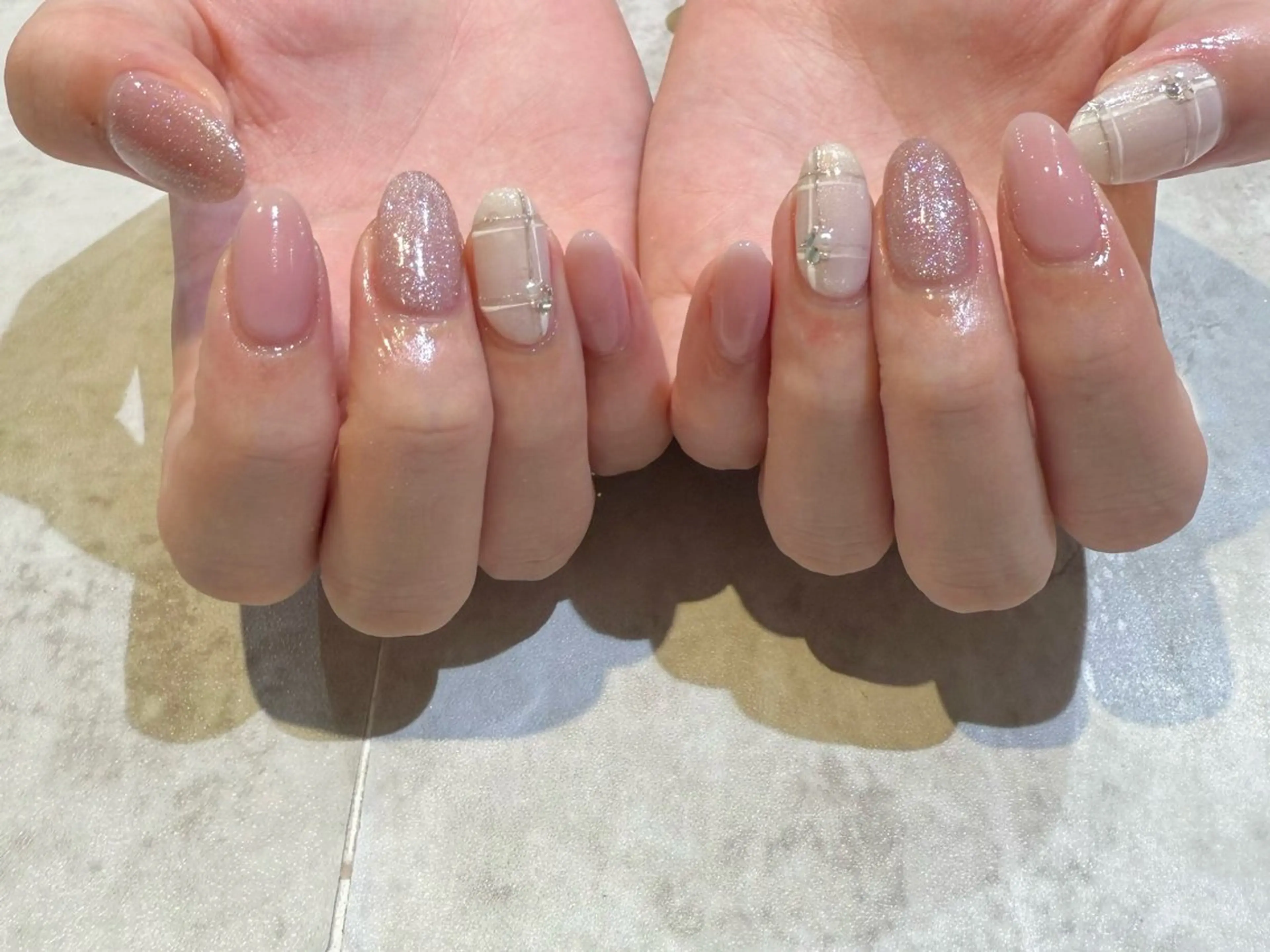 ネイル 舞田 苑香のネイルデザイン