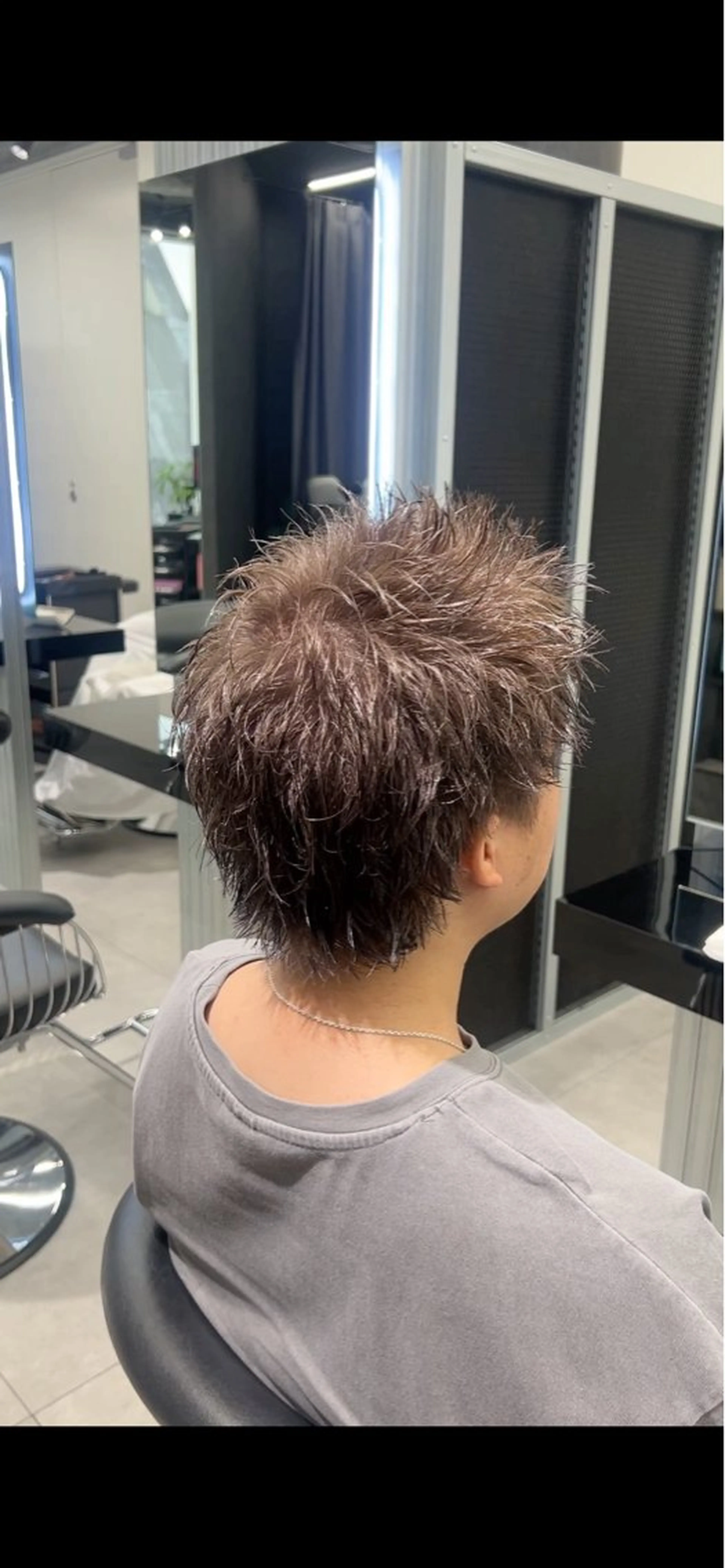 ショート カラー メンズ カット ヘアカラー メンズ特化SHION モテ髪作ります💎✨のヘアスタイル