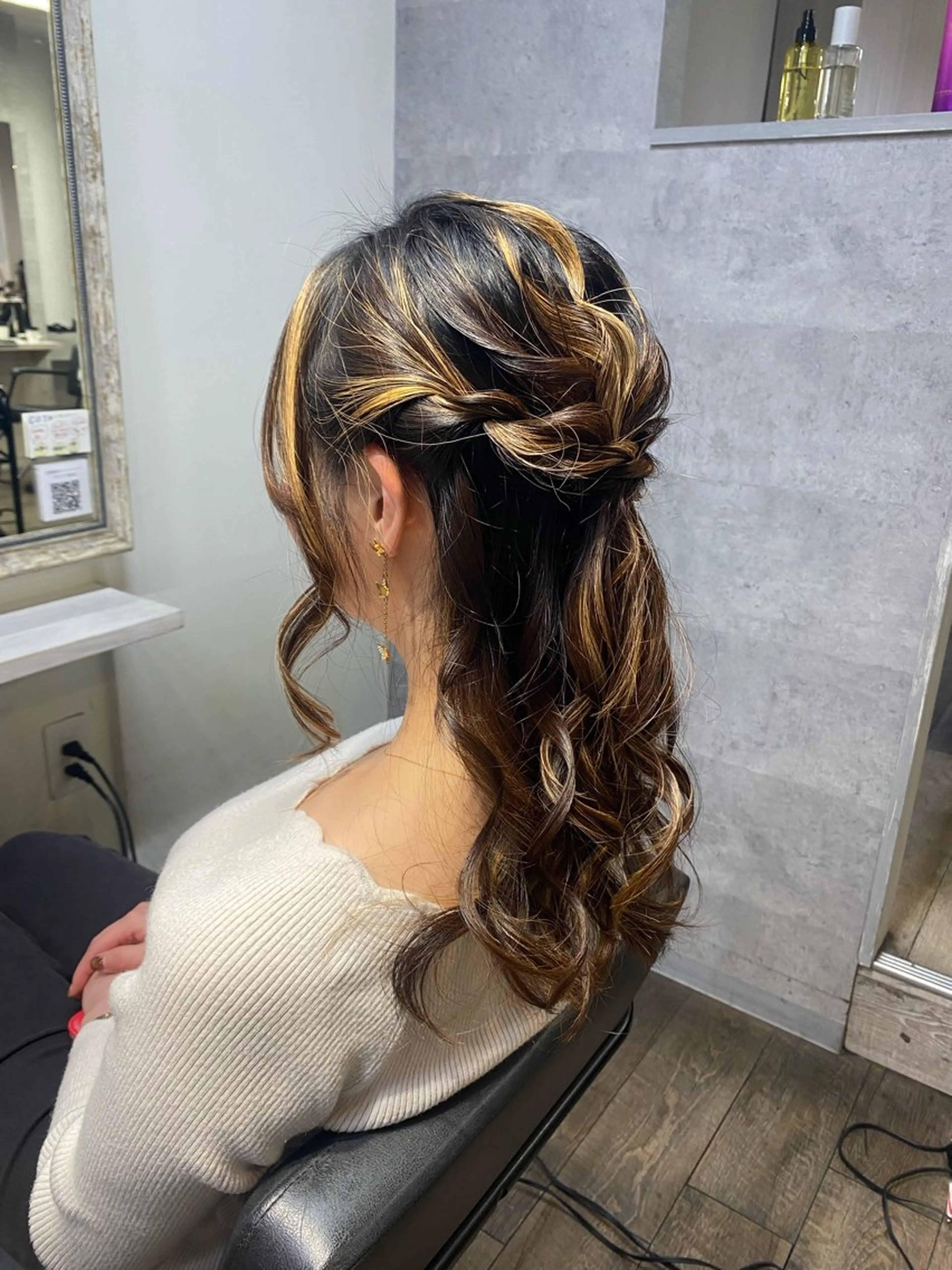 ミディアム MIREI /韓国風 ショート/大阪美容室のヘアスタイル