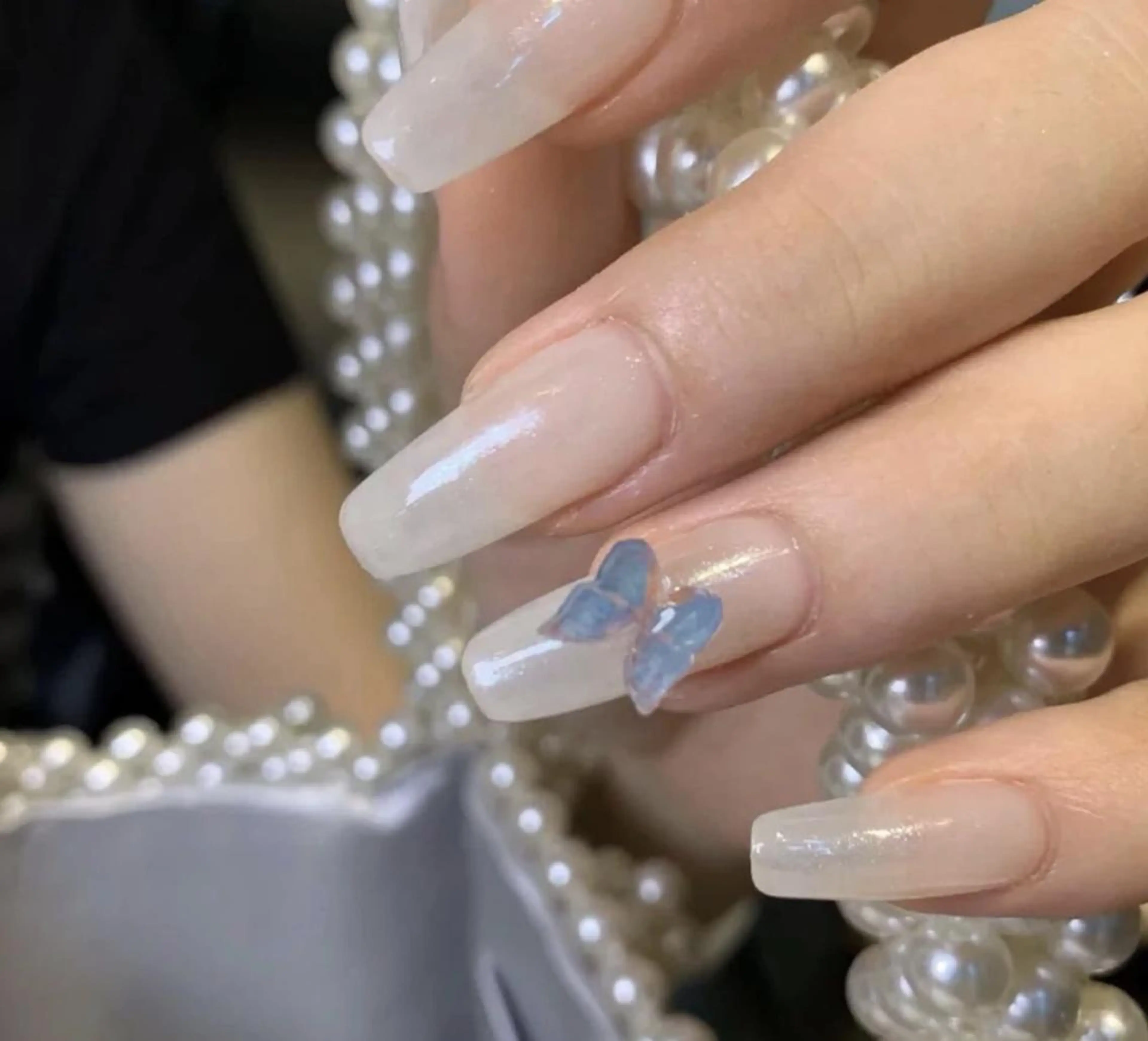 ネイル 🦋ネイルサロン ブラン🌈ゆりのネイルデザイン