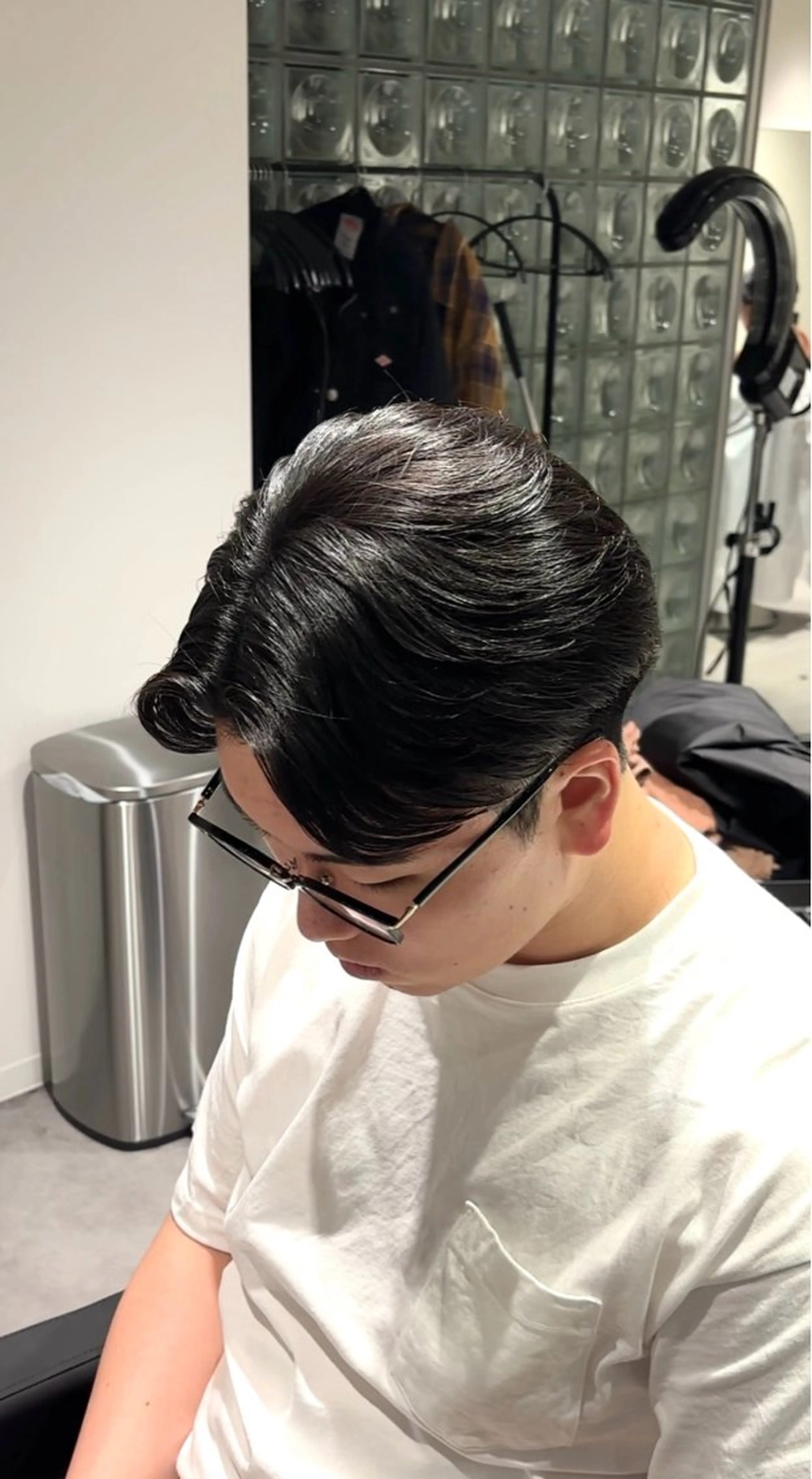 パーマ メンズ カット 縮毛矯正 メンズ特化 高森蓮のヘアスタイル