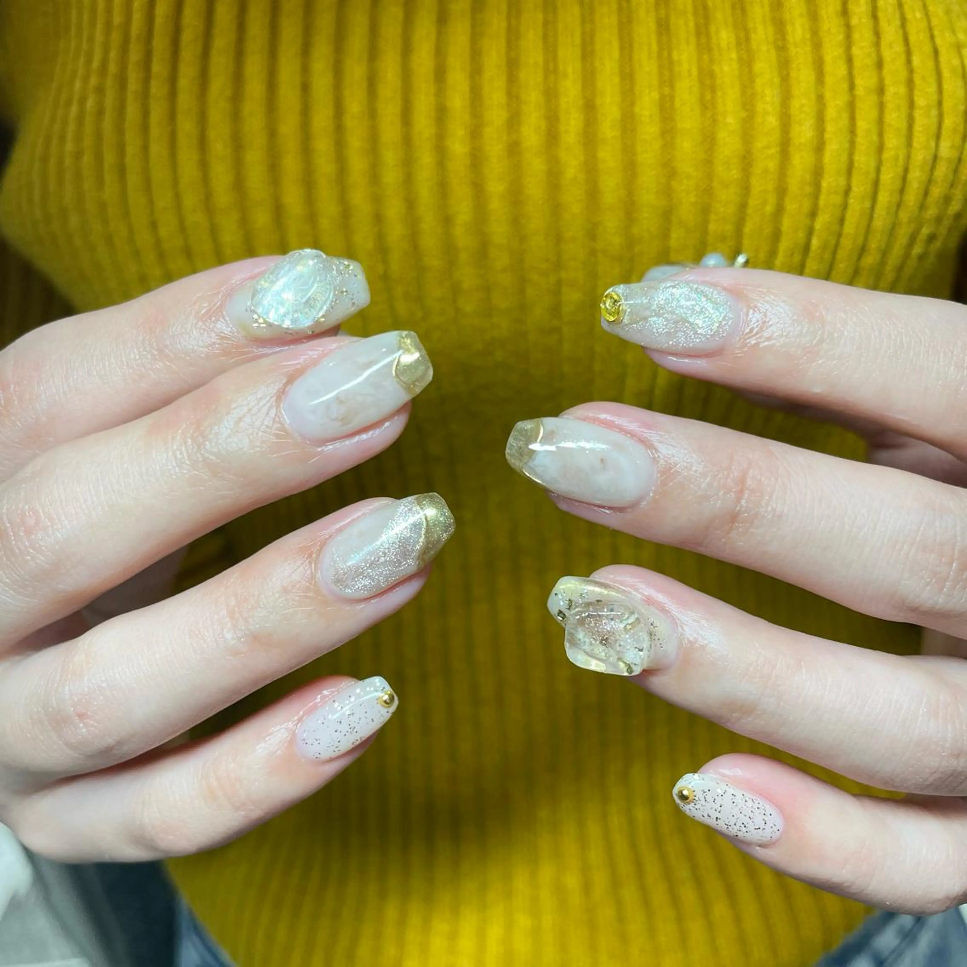 ネイル ニュアンス🥀個性派 MIYU🪅のネイルデザイン