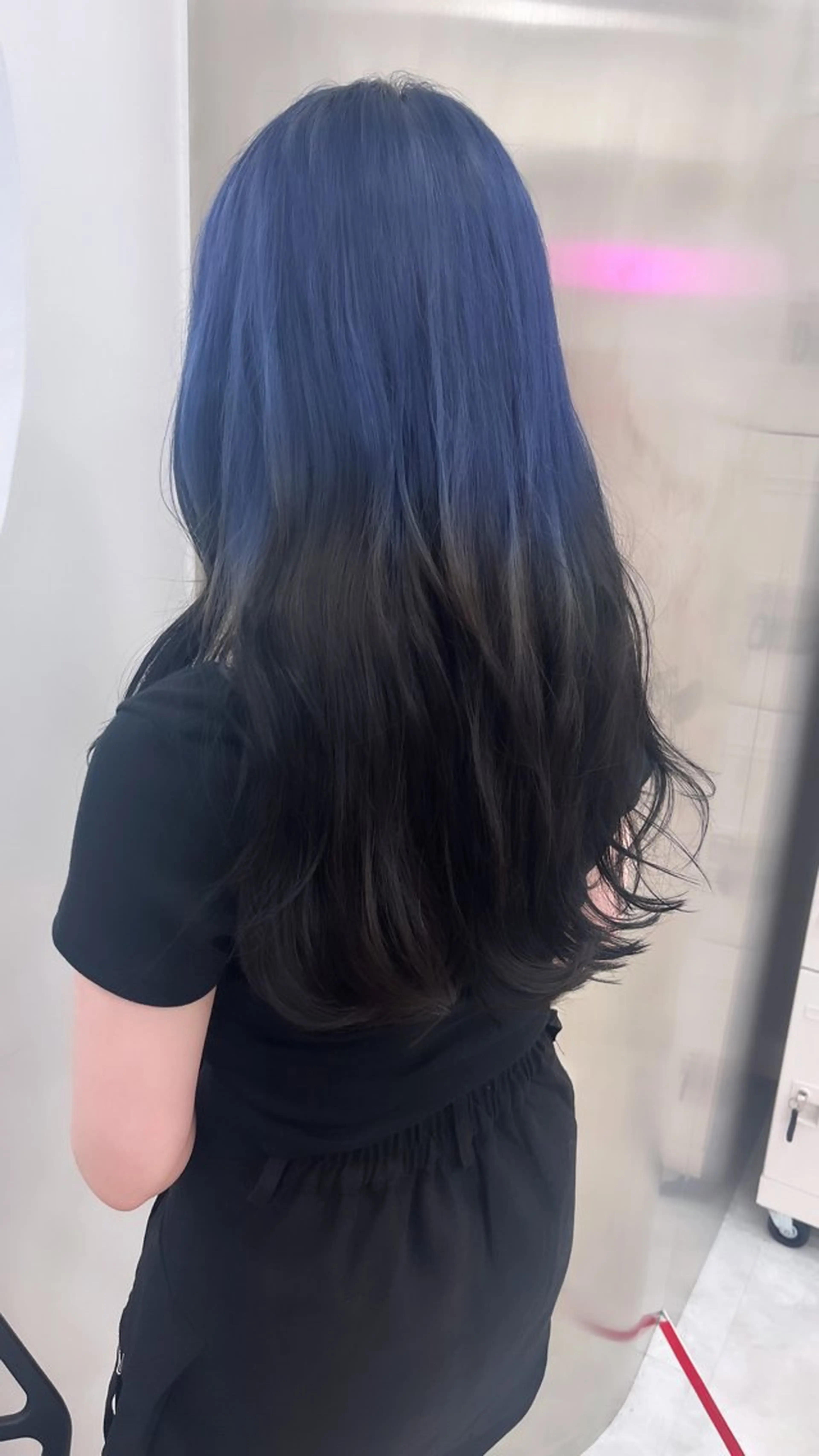 ロング カラー アクアカラー ブルーカラー デザインカラー ヘアカラー 💖トレンド春夏 カラー💖FUTAのヘアスタイル