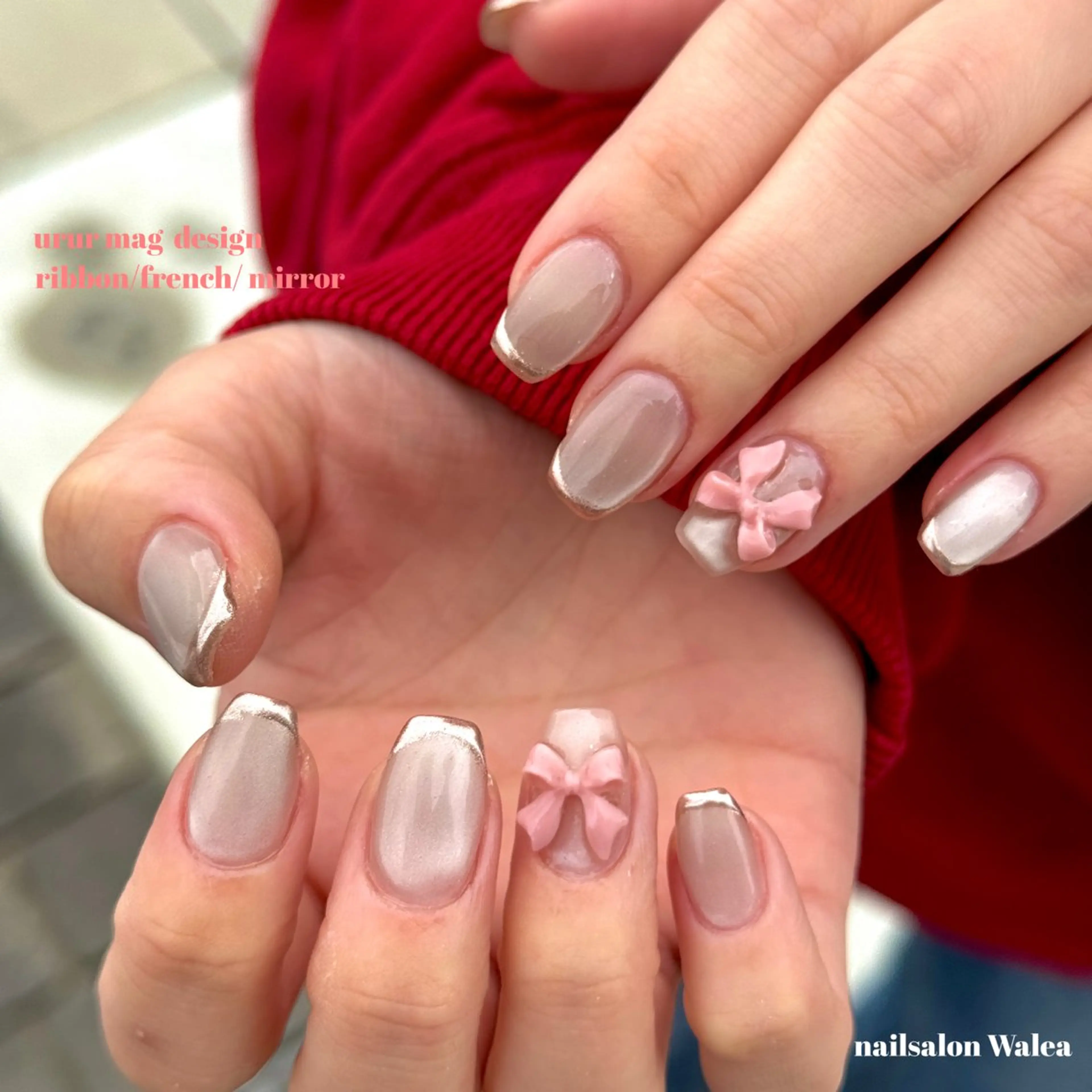 ネイル ハンドネイル nail salon waleaのネイルデザイン