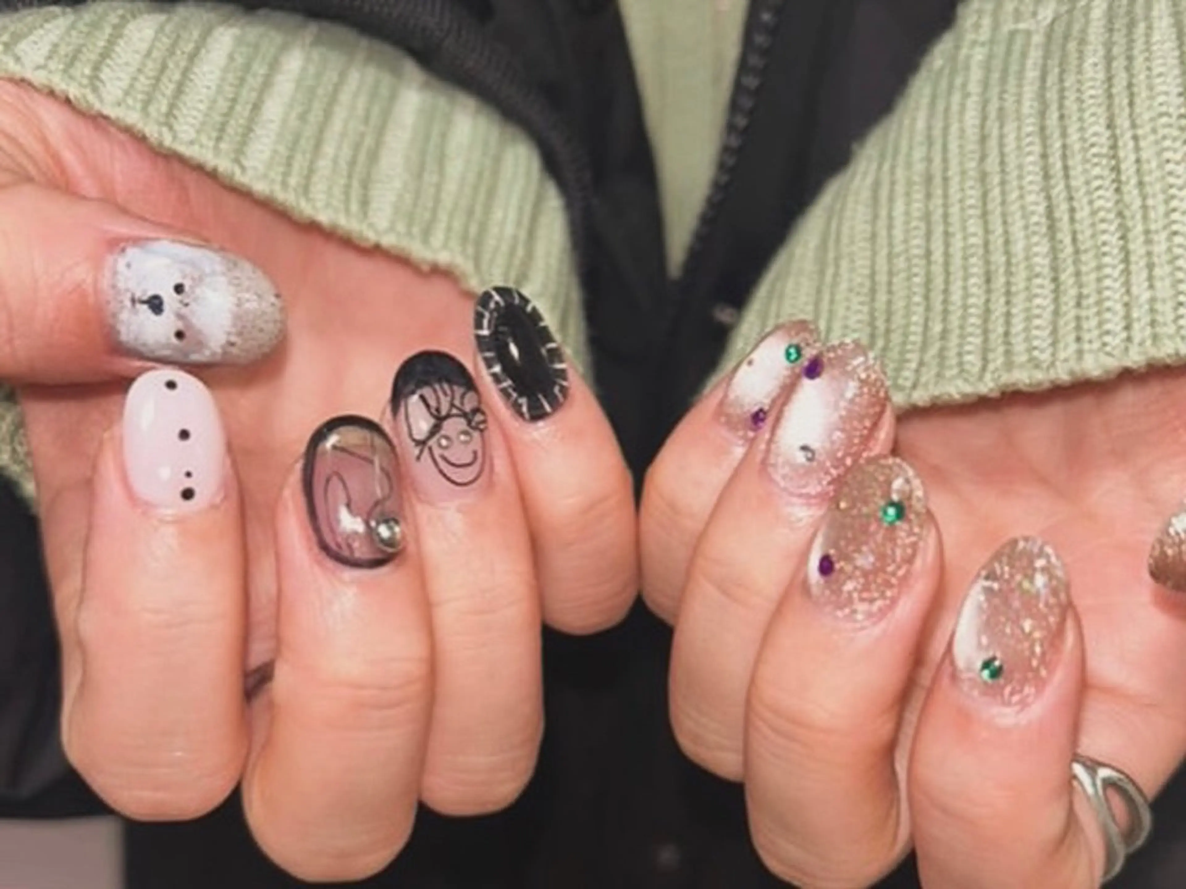 メンズ ネイル ハンドネイル ✨akari✨千葉駅 アート、メンズネイルのネイルデザイン