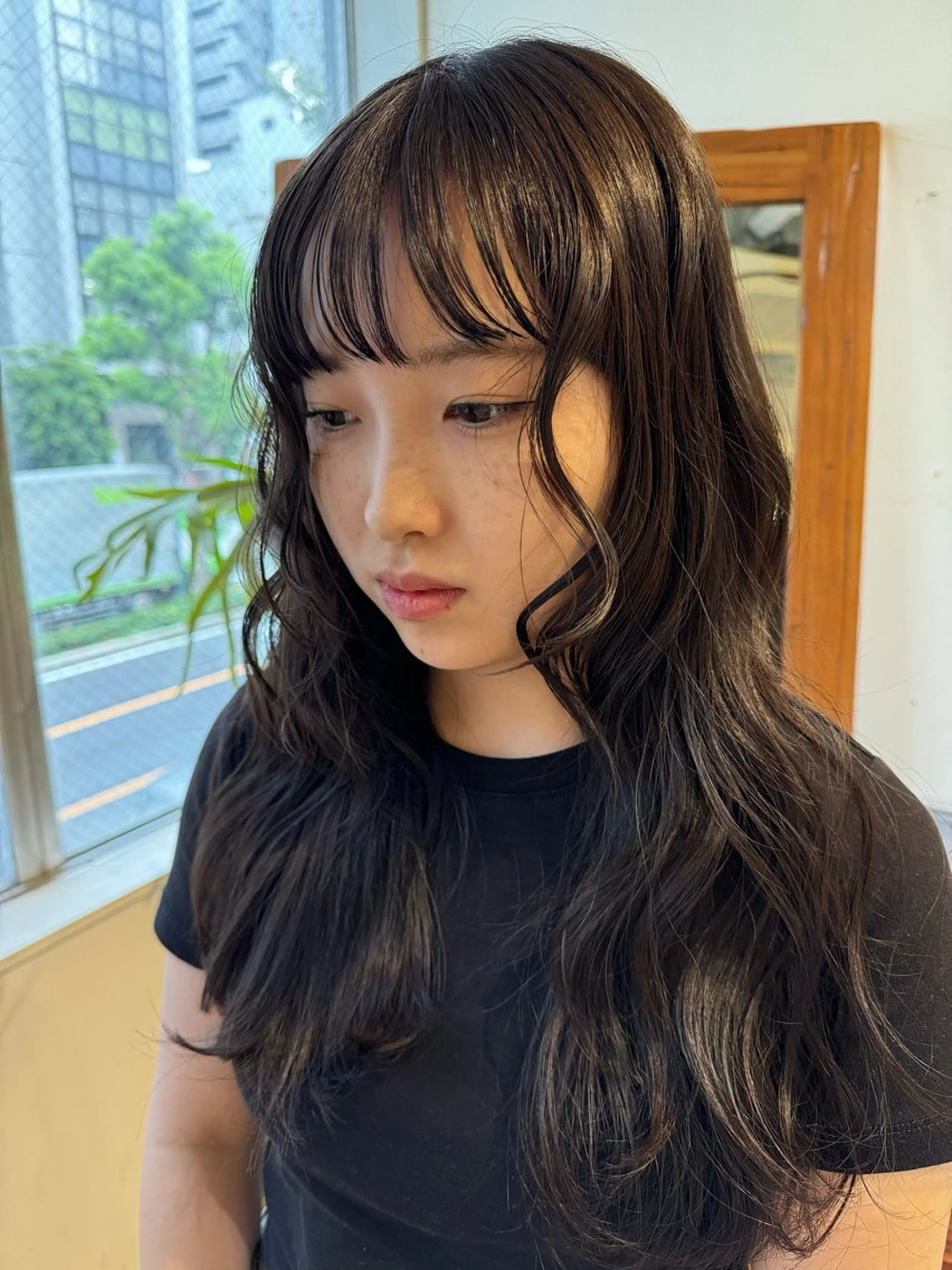 ロング カラー sliver siki/akariのヘアスタイル