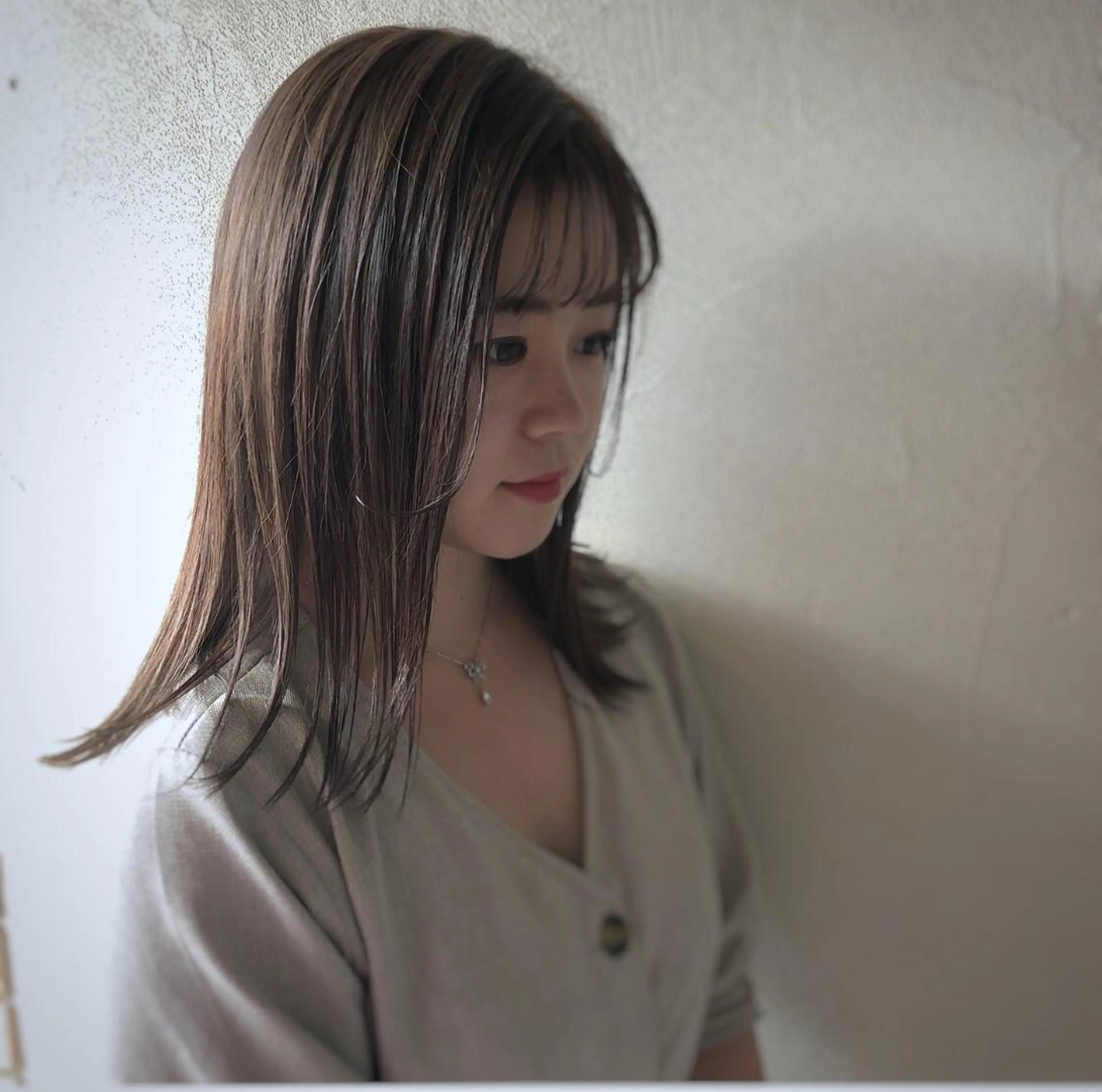 ミディアム カラー 🌷nanase🌷 gally hairのヘアスタイル