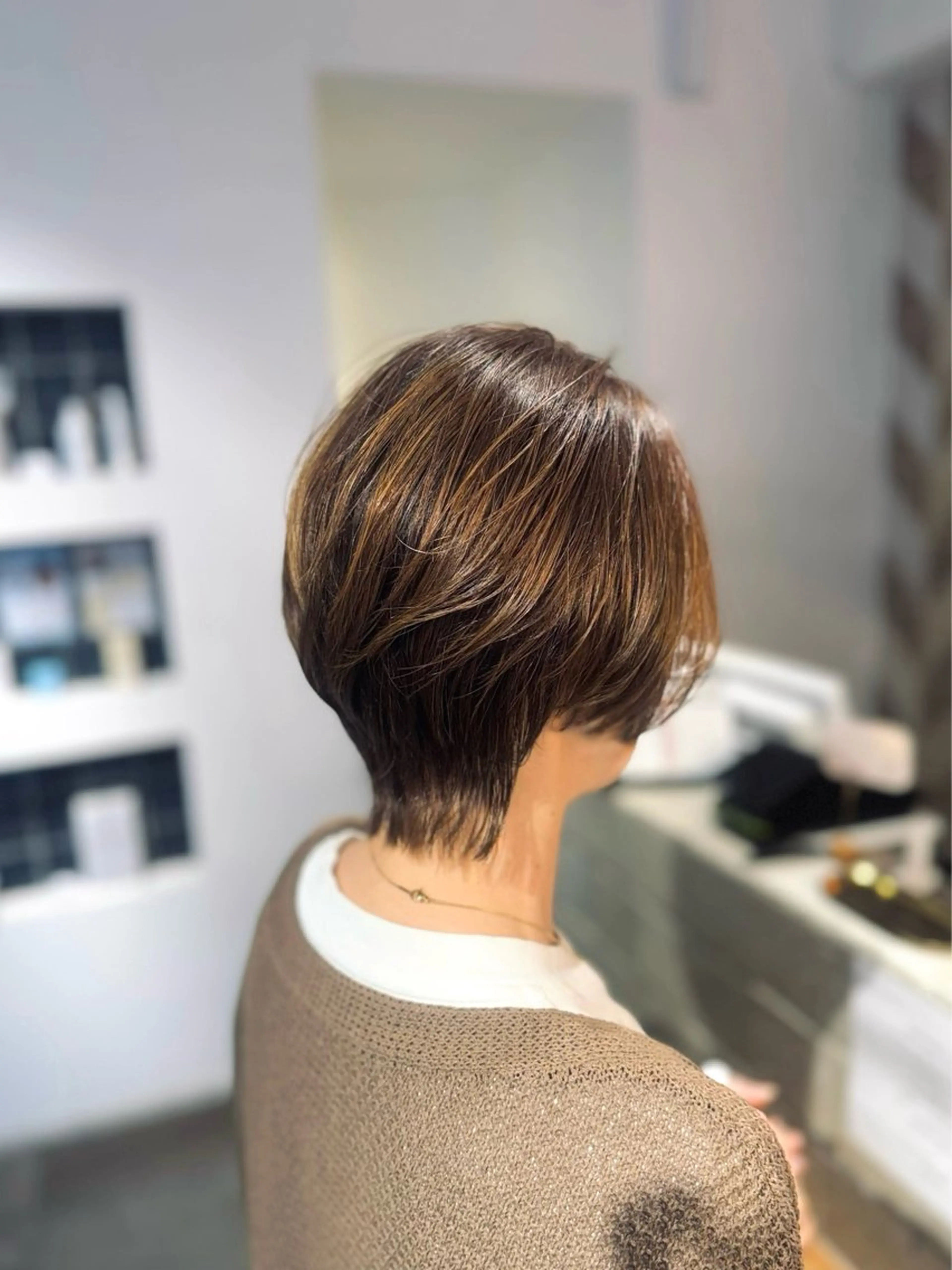 ショート カット ヘアカラー トリートメント 【髪質改善/透明感】 上野 聖斗のヘアスタイル