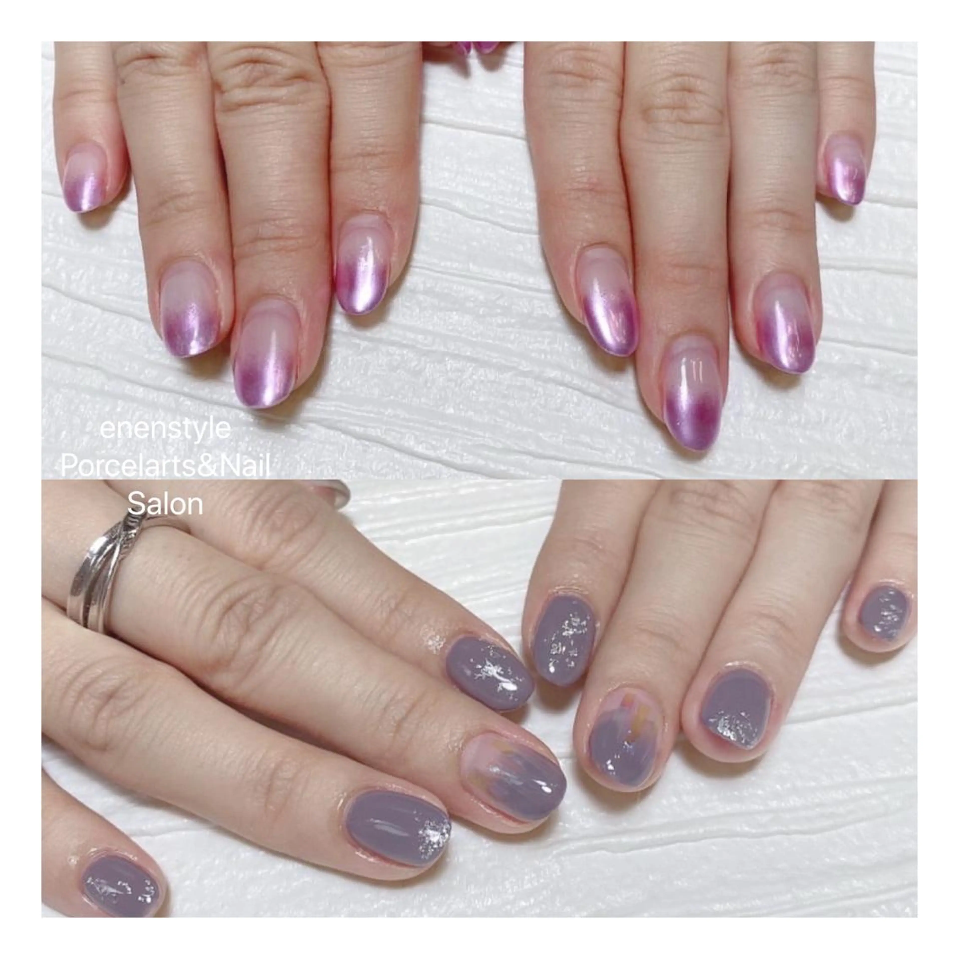 ミディアム ネイル ハンドネイル 👑enen style👑のネイルデザイン