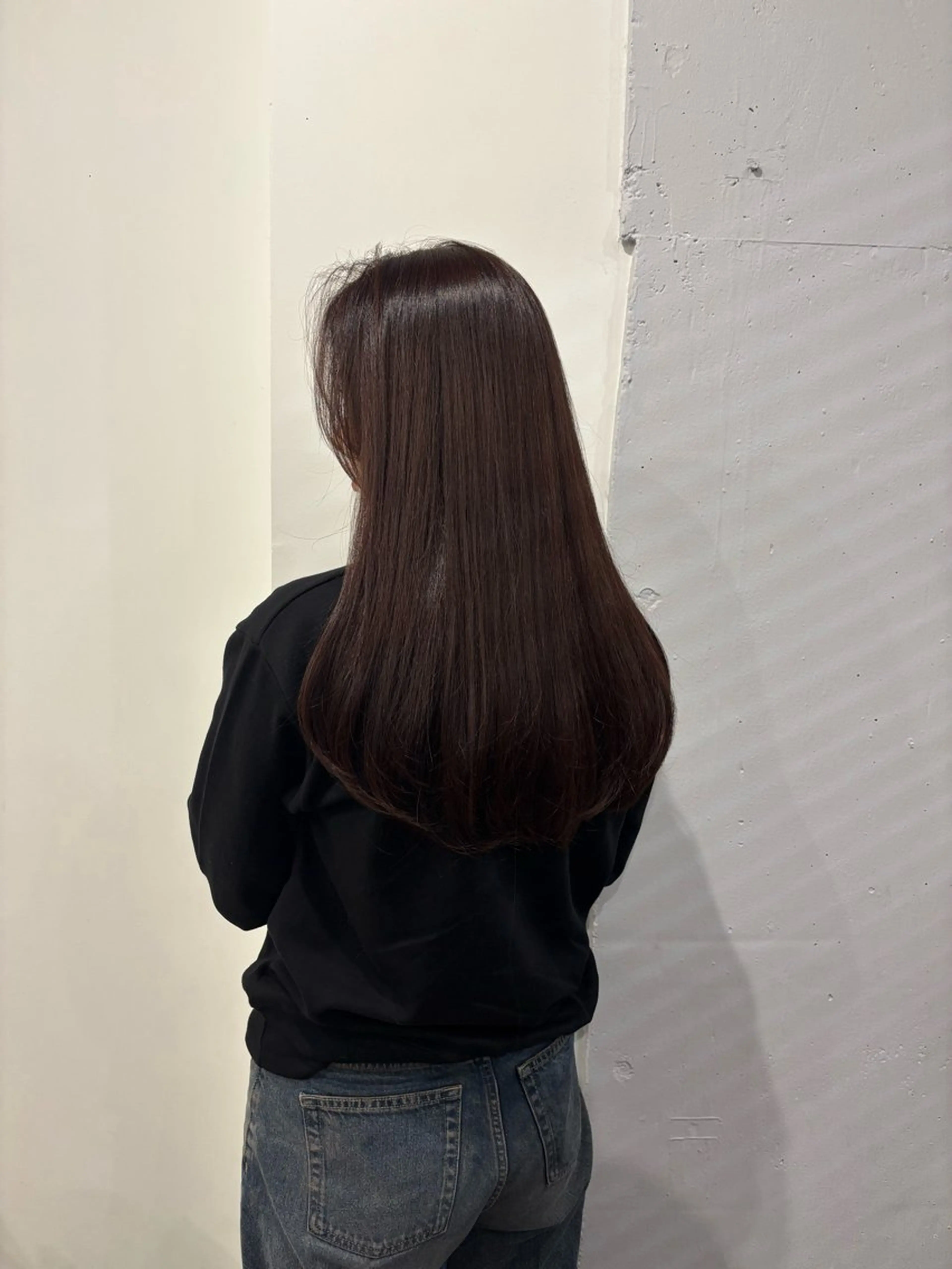 ロング カラー 熊取谷 茉那のヘアスタイル