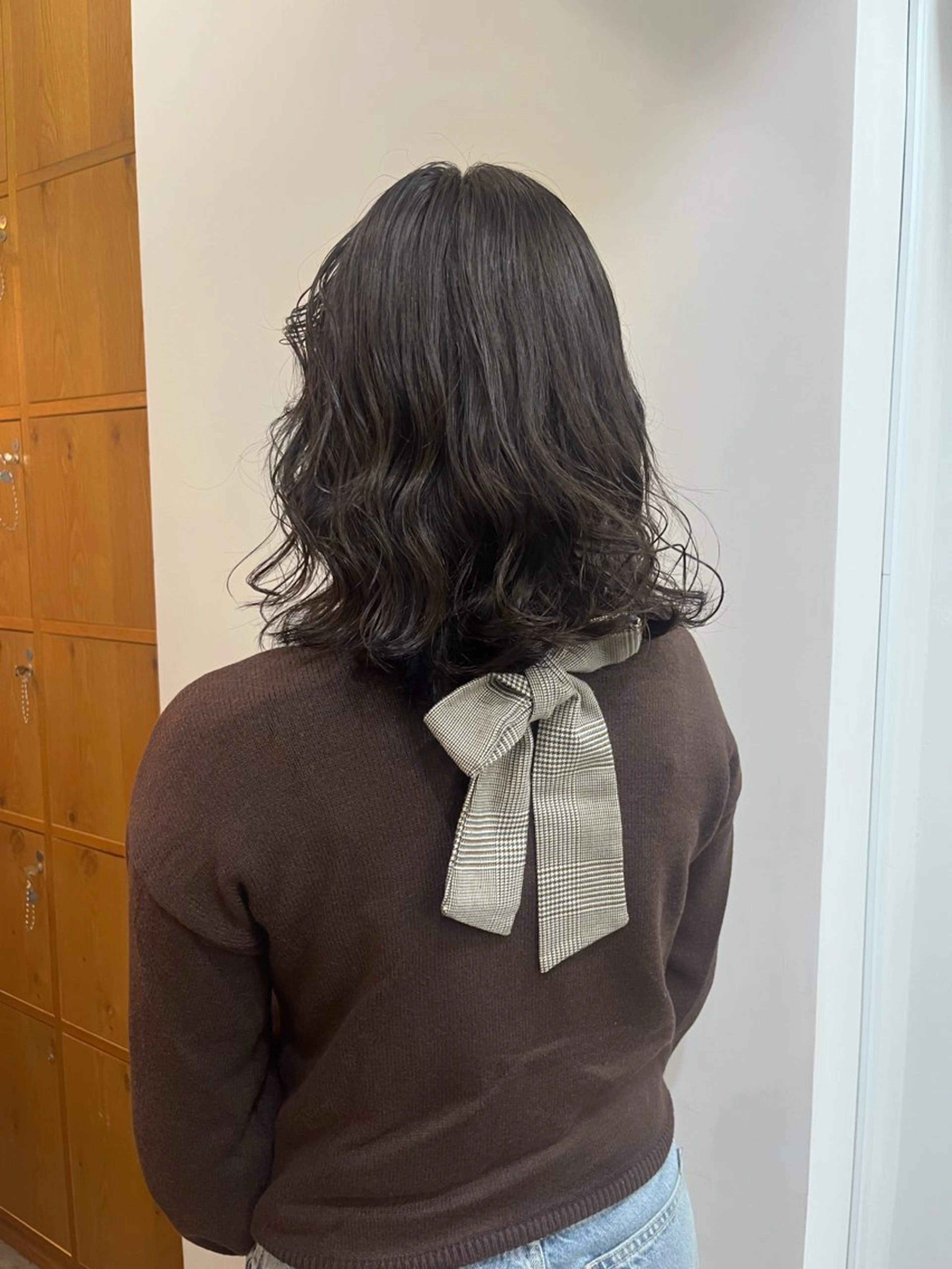 セミロング カラー riko .のヘアスタイル