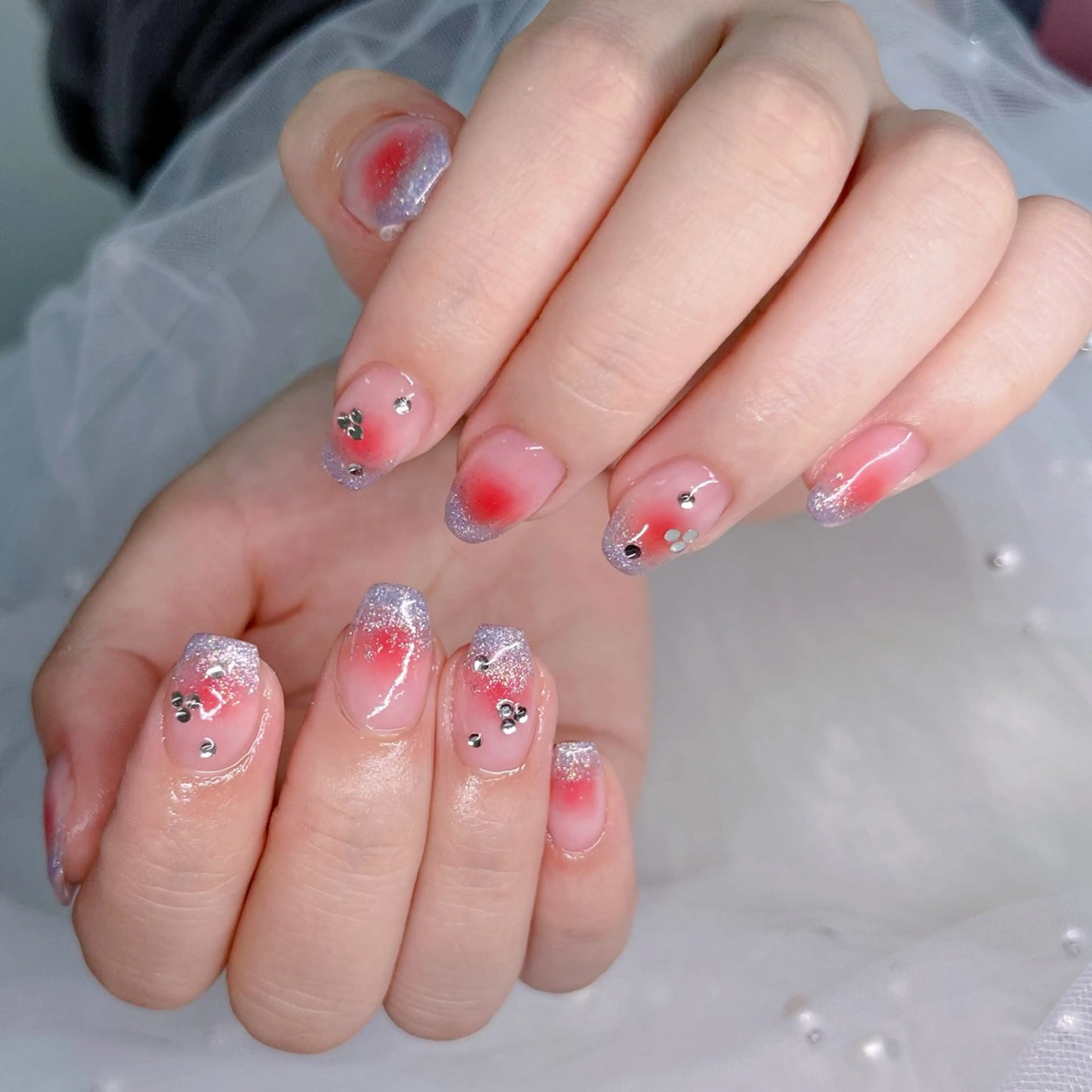 ネイル パーツ全部¥110 サロンミミのネイルデザイン