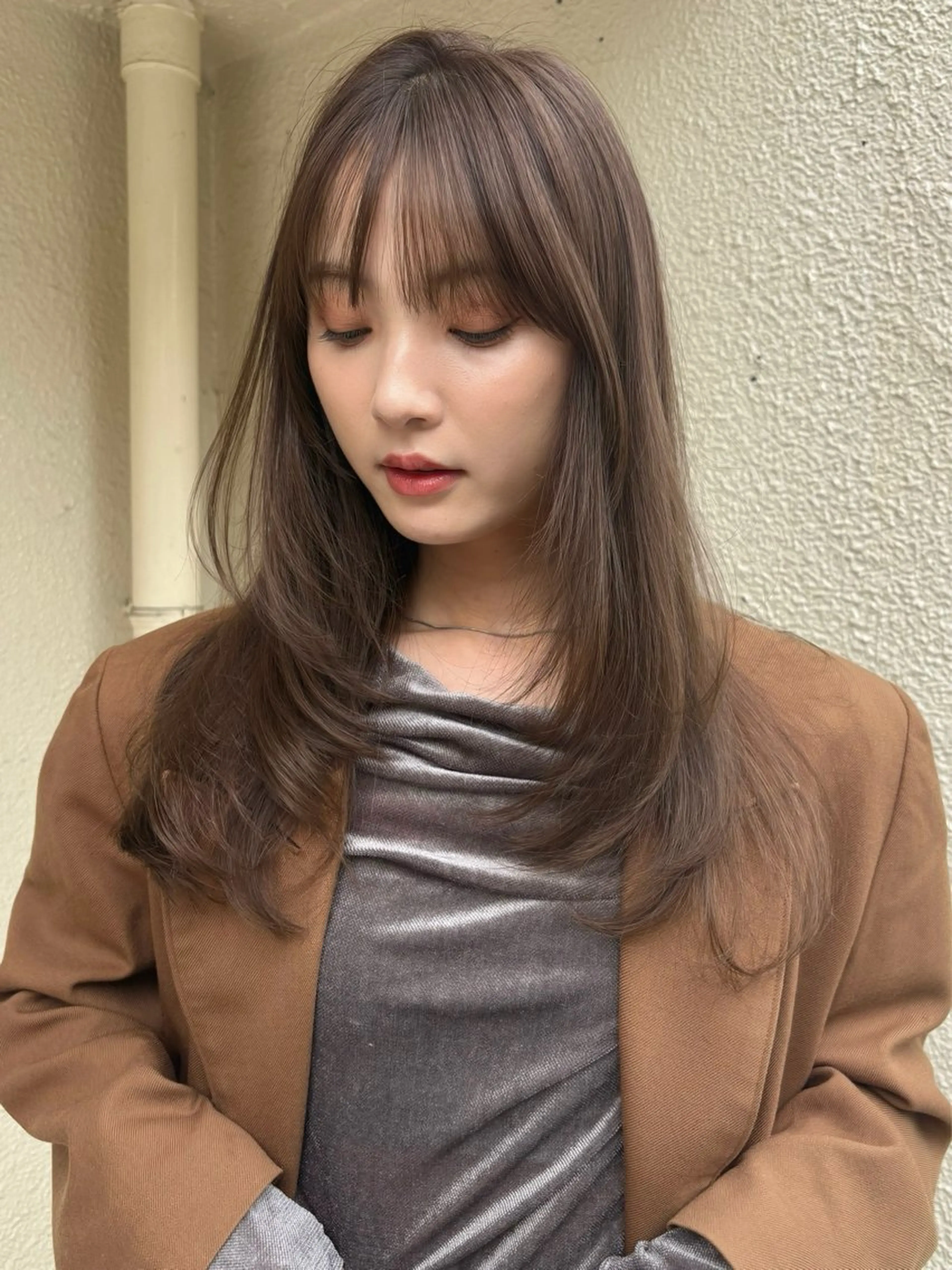 🌿赤みを消す🌿ブリーチなしw color➕似合わせcutの写真