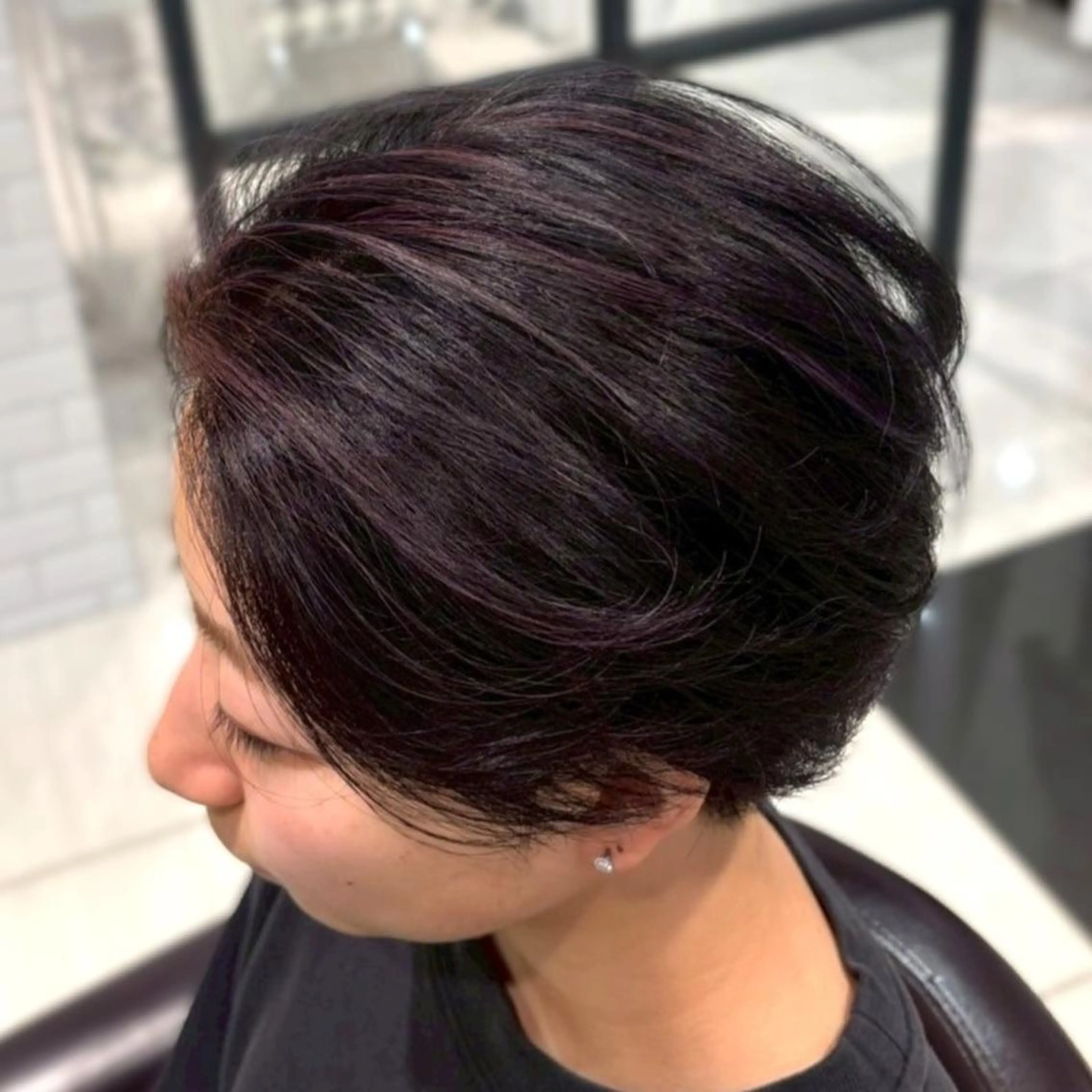 お試しハイライト+(寒色、暖色)カラー+デザインカット+トリートメントの写真