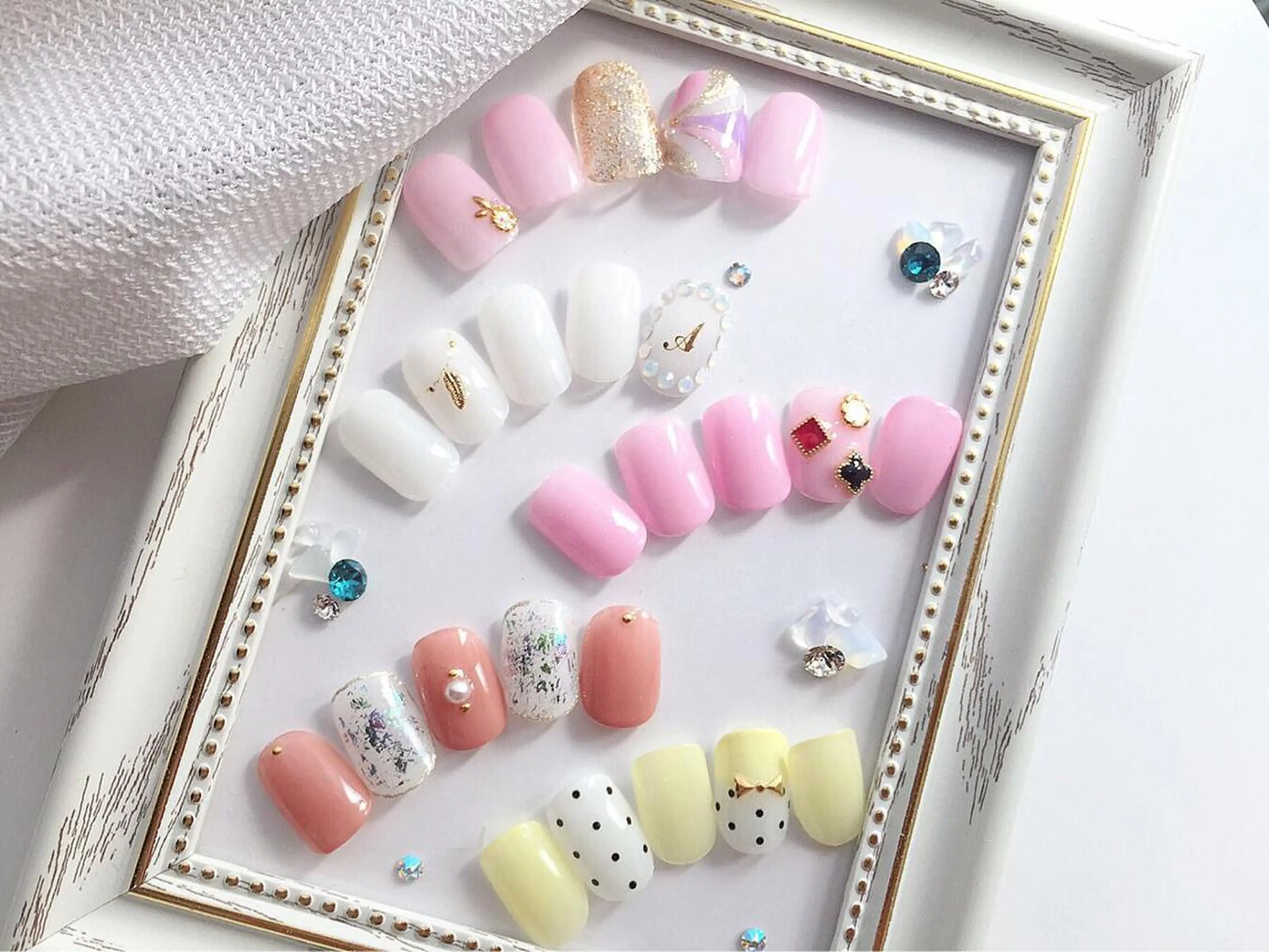 ネイル ハンドネイル Viseo《6週間 長持ちパラジェル》のネイルデザイン