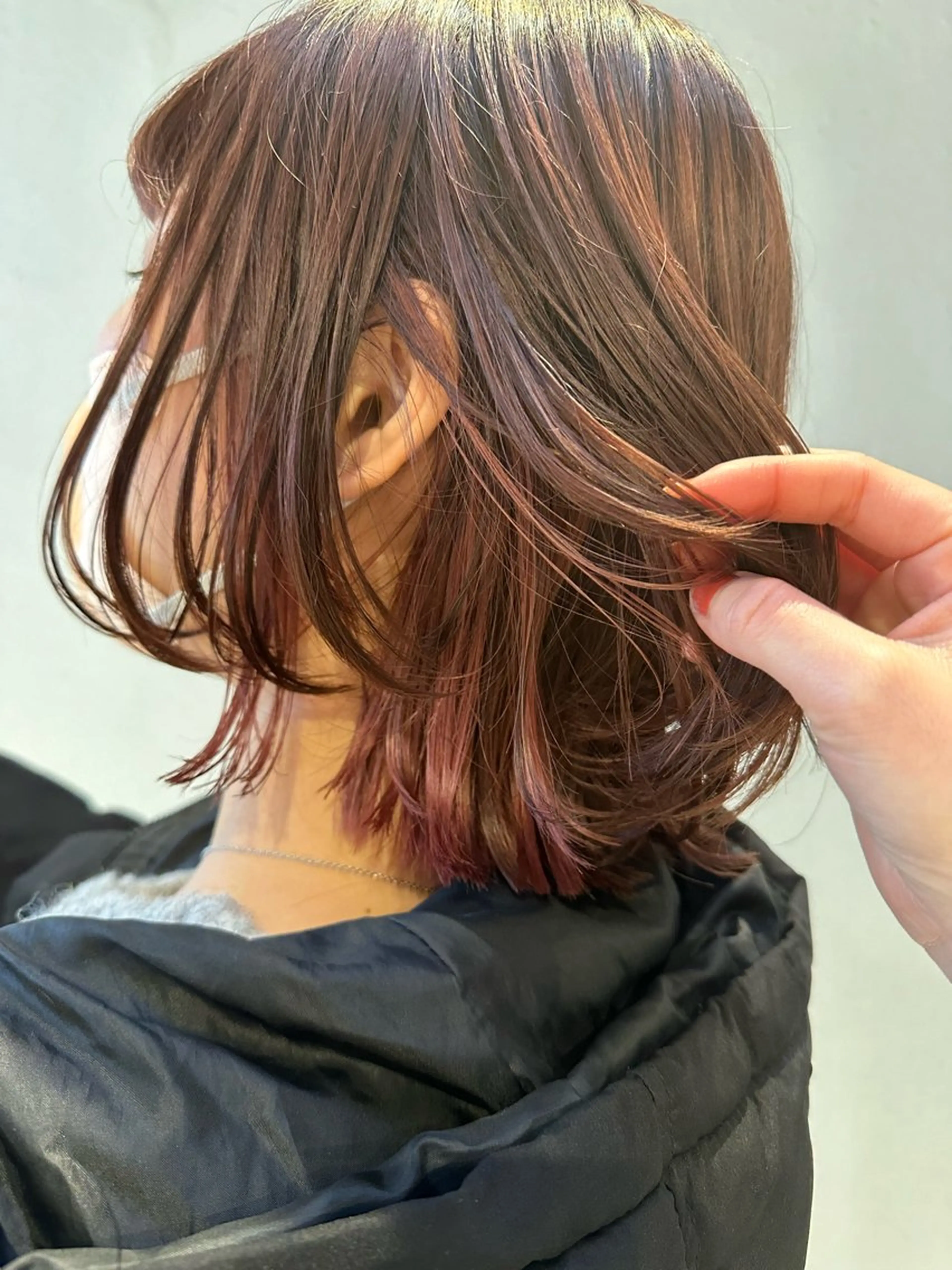 ミディアム 渡邉 ひかるのヘアスタイル