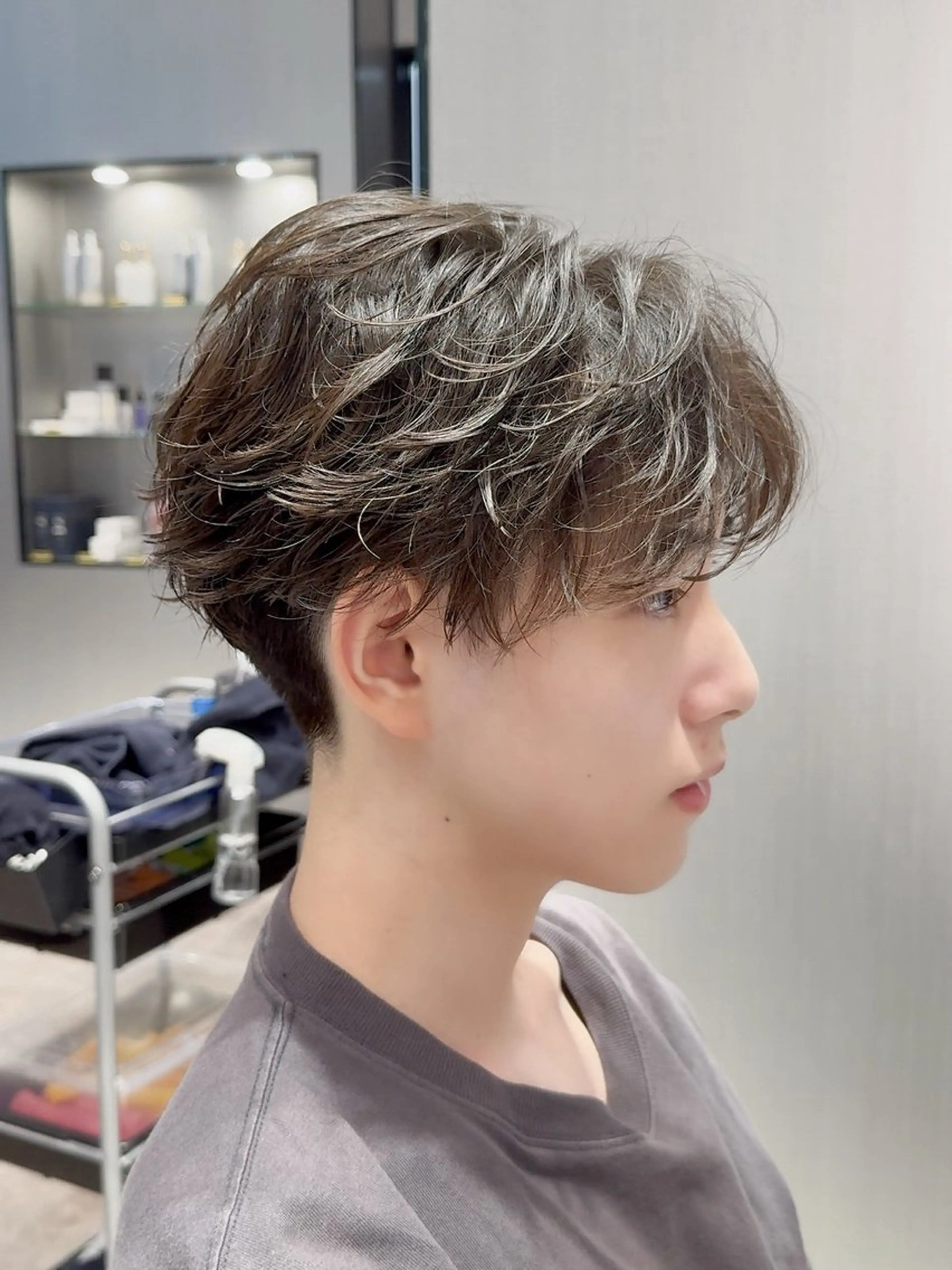 【ゲリラクーポン‼️】メンズ似合わせカット＋デザインパーマの写真