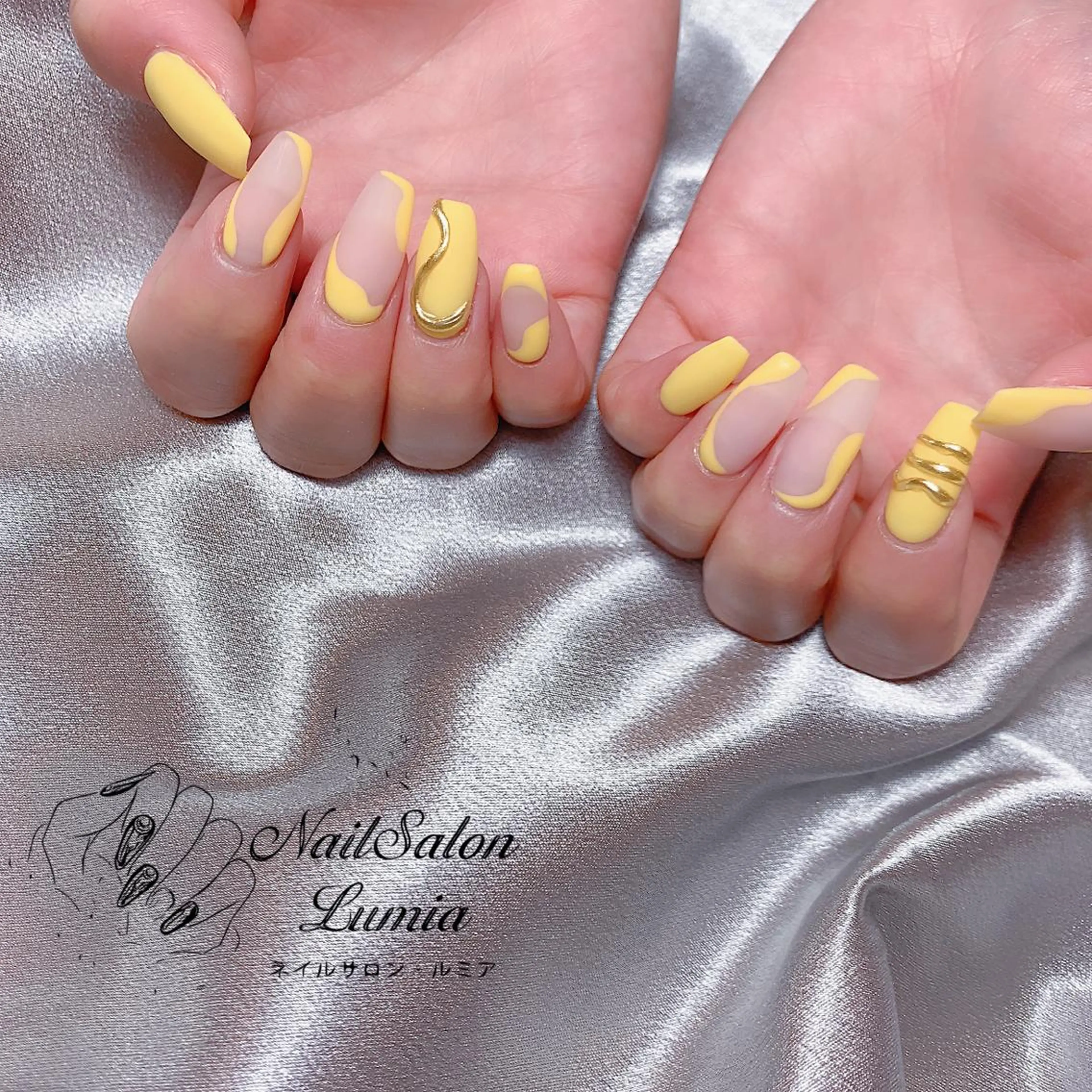 ネイル ハンドネイル ネイルサロン ルミア Lumia 店長のネイルデザイン