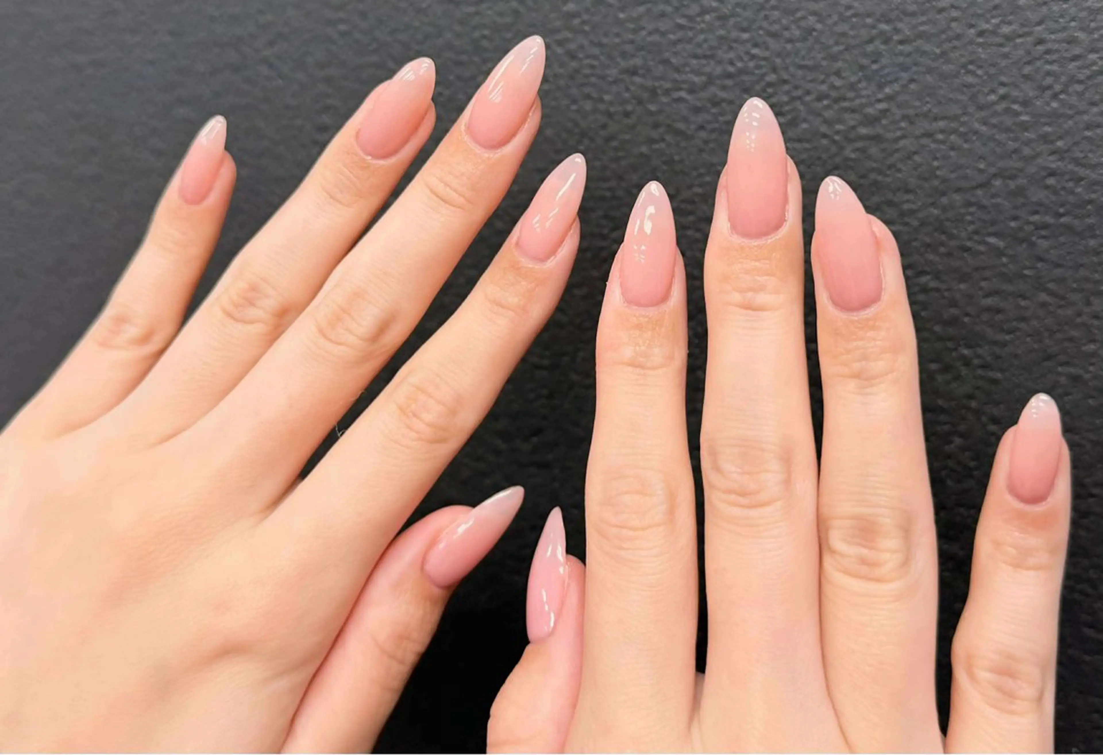 ネイル 韓国ネイル 持ち込み ニュアンスネイル ネイルチップ 冬ネイル LISA ANA.CHUOのネイルデザイン