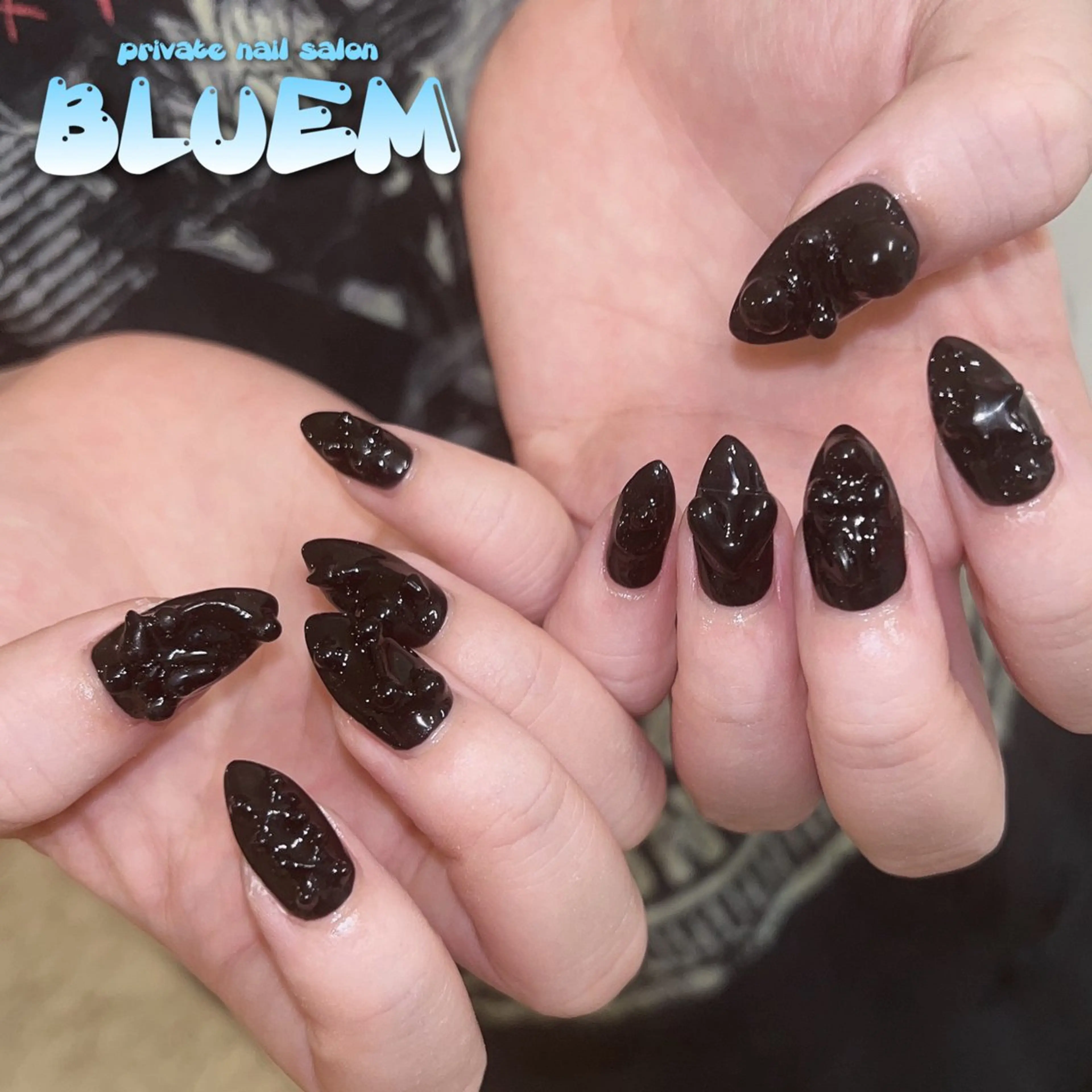 ネイル ハンドネイル BLUEM なな🐶のネイルデザイン
