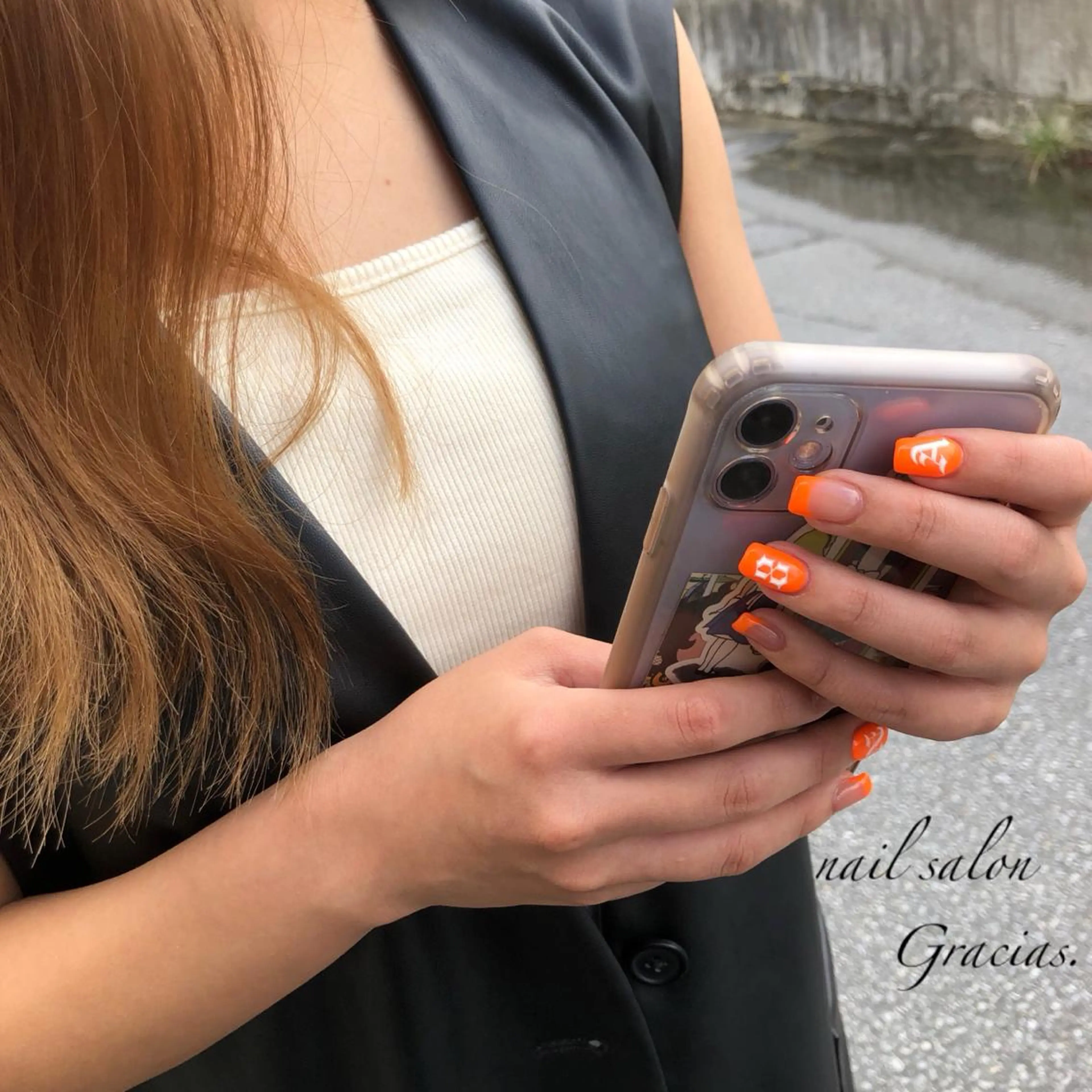 ネイル アートネイル フットネイル フレンチネイル ジェルネイル ニュアンスネイル Gracias. rieのネイルデザイン