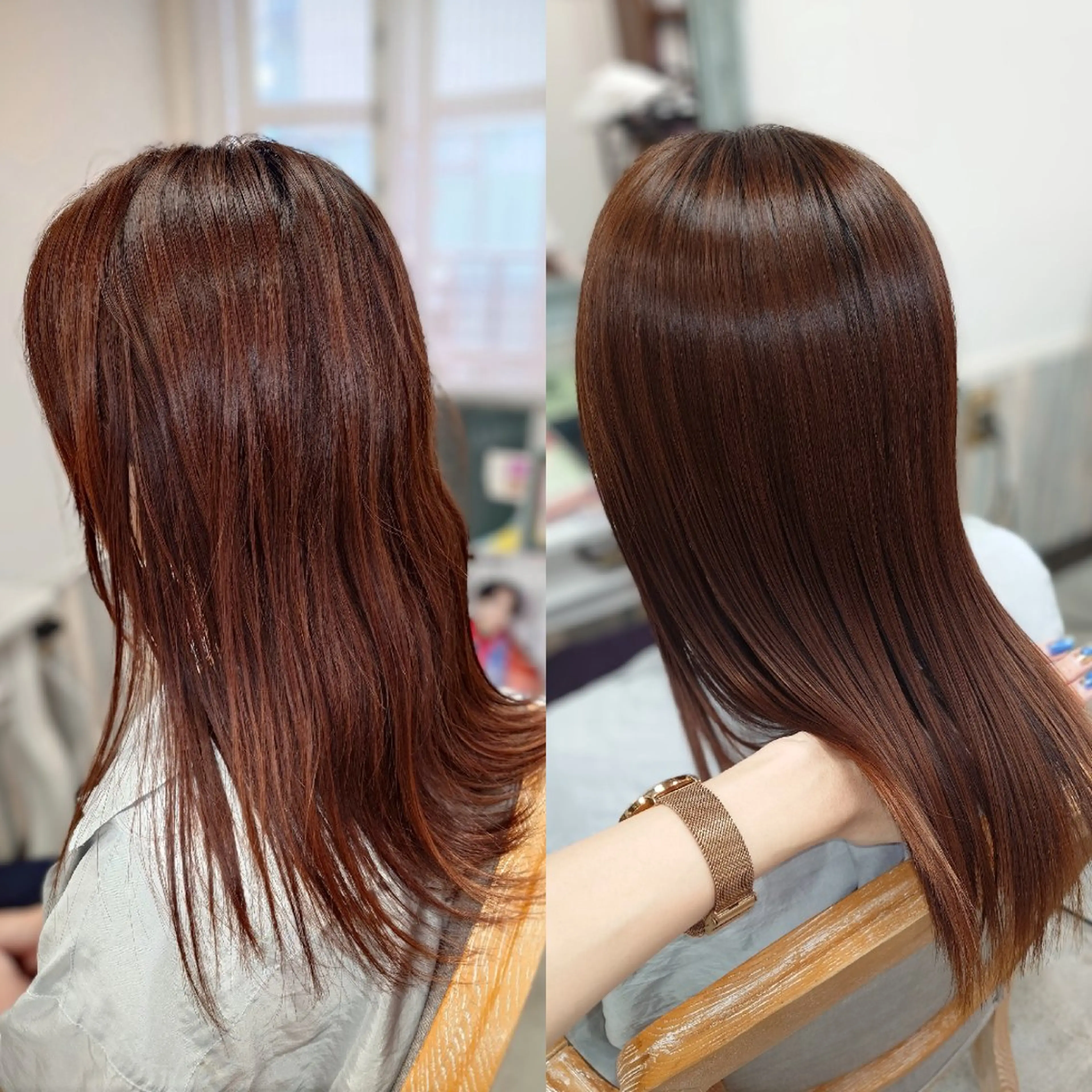 セミロング 髪質改善 tico 🌱shiori🌱のヘアスタイル