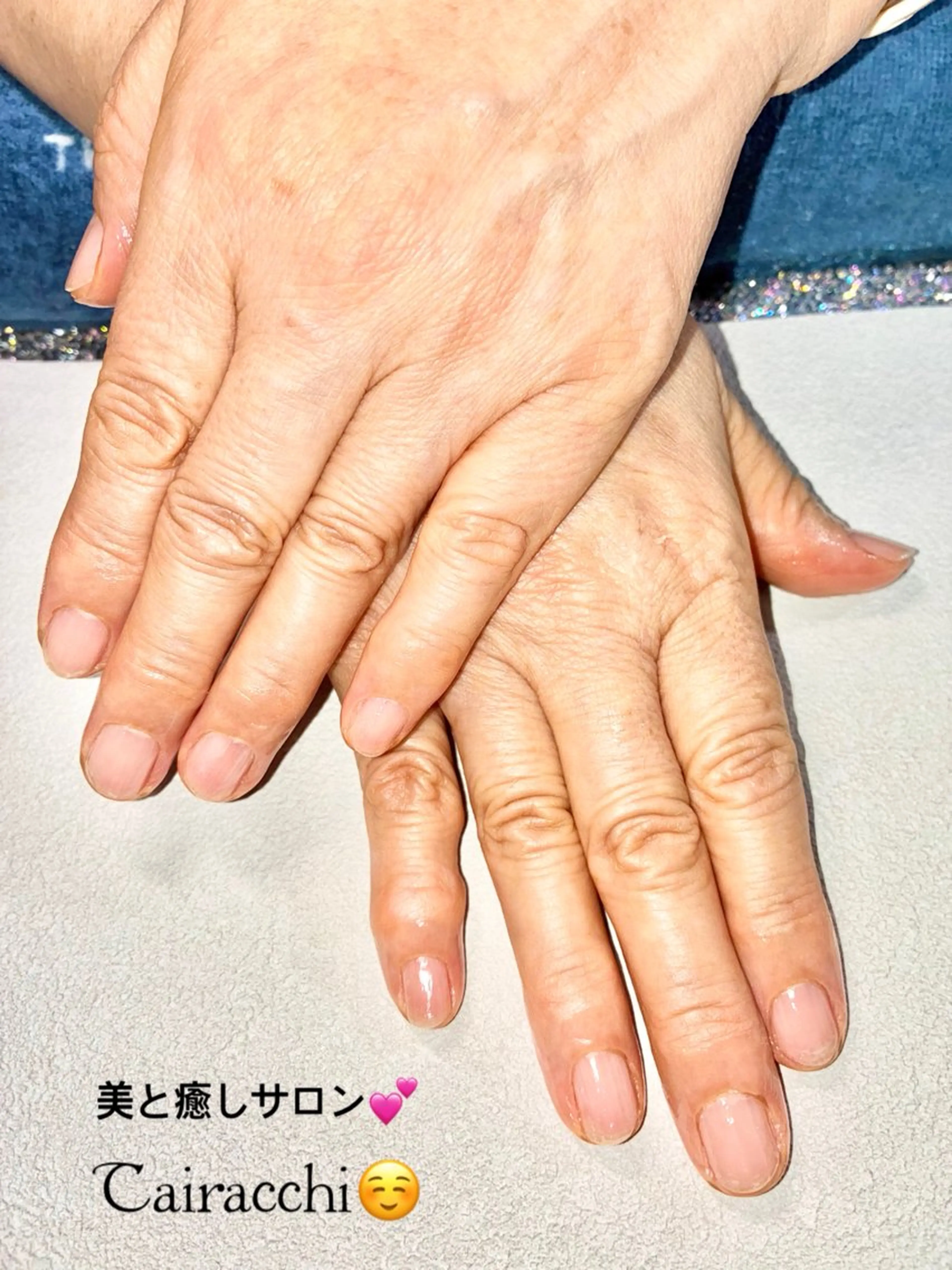 ネイル ラメ(グリッター) ハンドケア Tairacchi ﾀｲﾗｯﾁのネイルデザイン