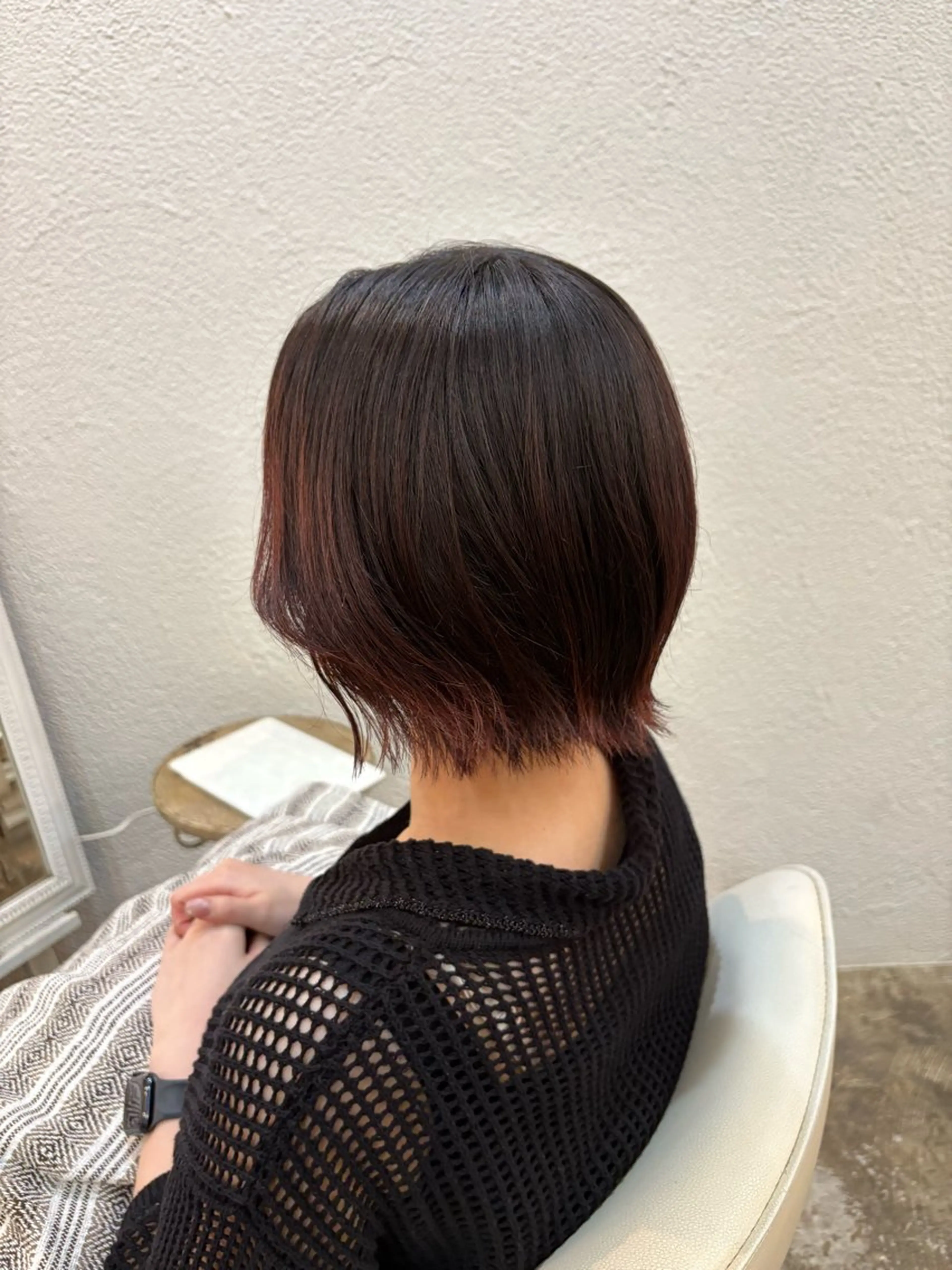 ショート カラー 木津奈保子💚 ✨髪質改善のヘアスタイル