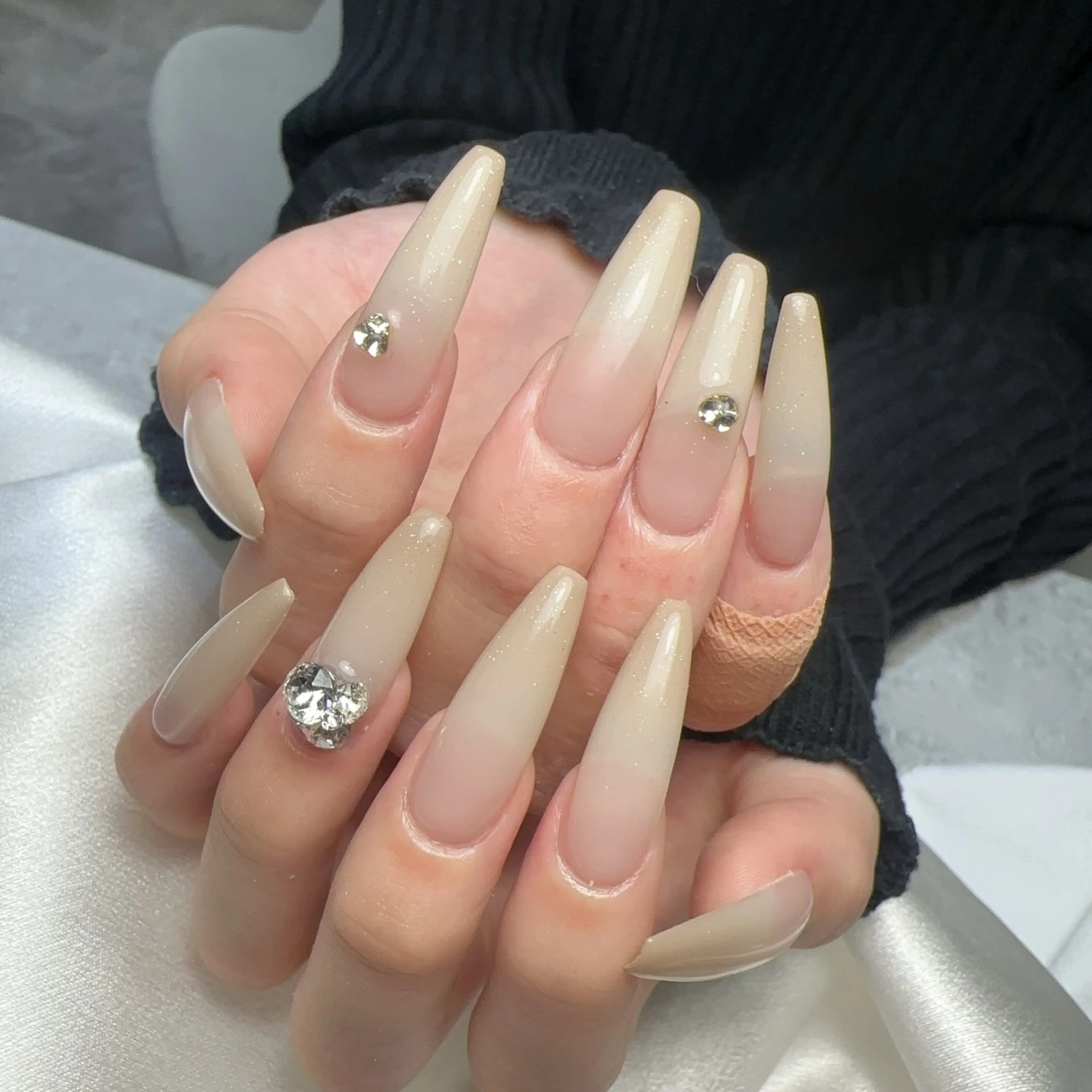 ネイル 持ち込み スカルプネイル Nana nail 8:00~22:00のネイルデザイン