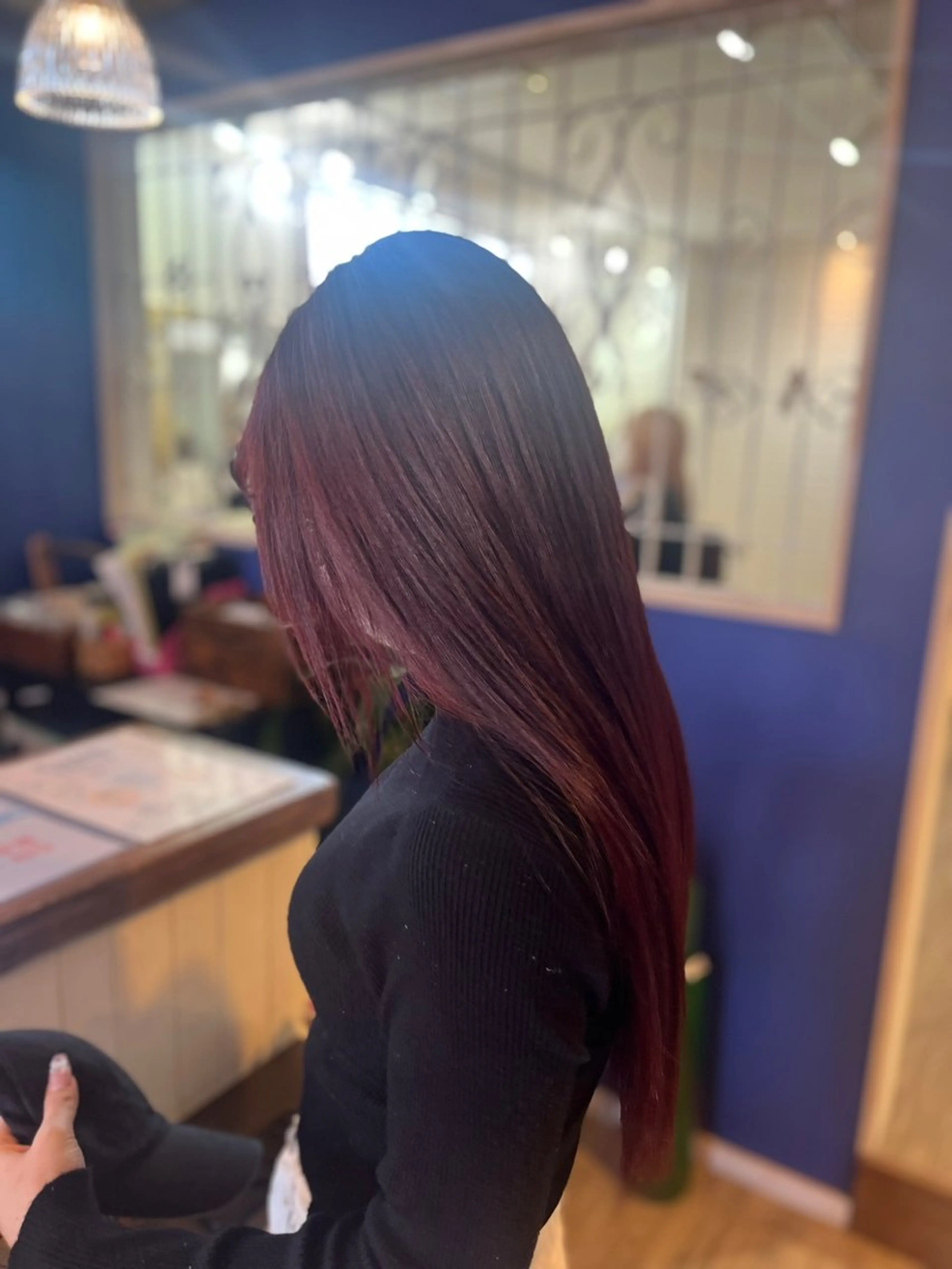 ロング カラー ヘアカラー 小片 百音のヘアスタイル