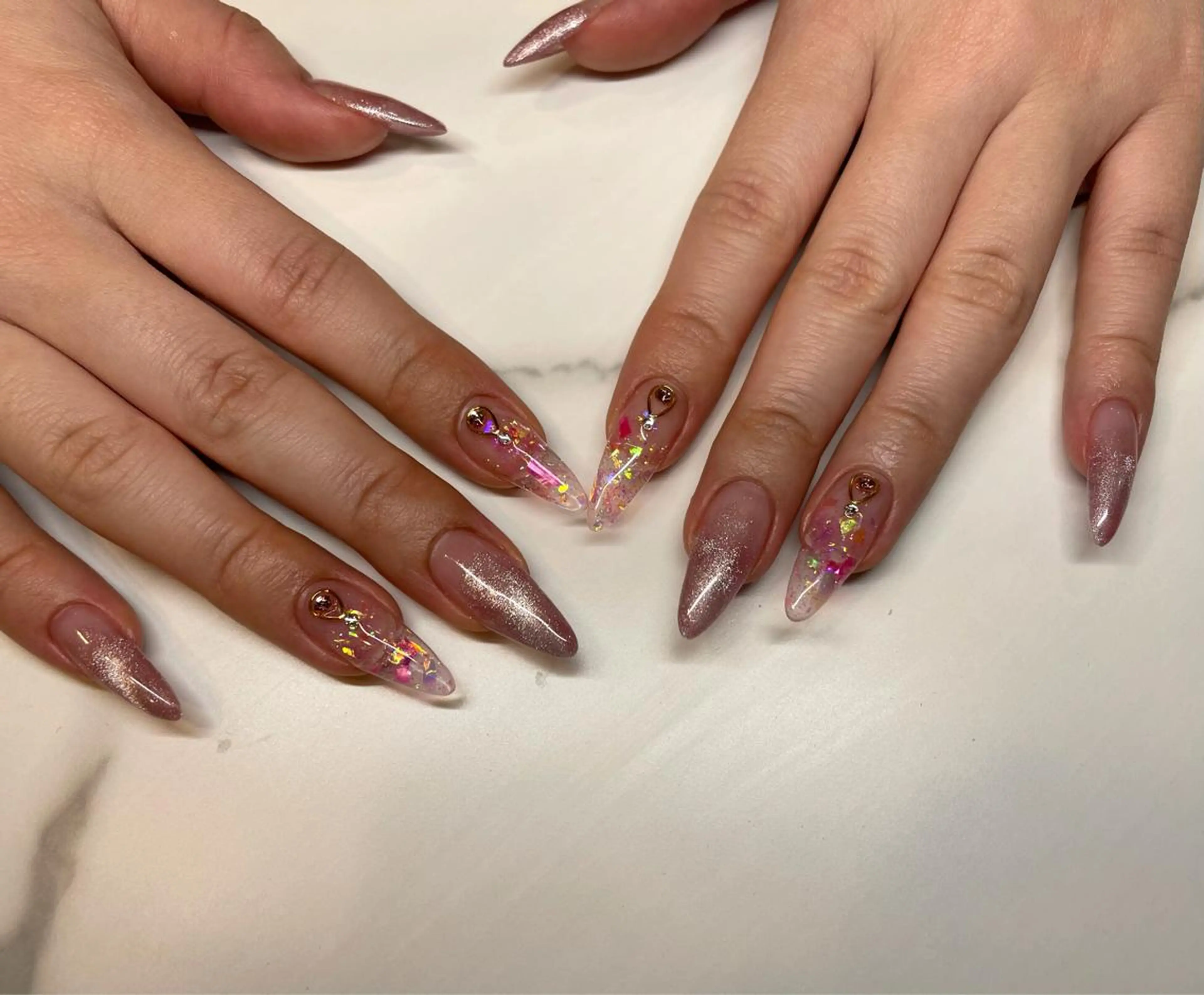 ネイル スカルプネイル ハンドネイル pro.M chiharuのネイルデザイン