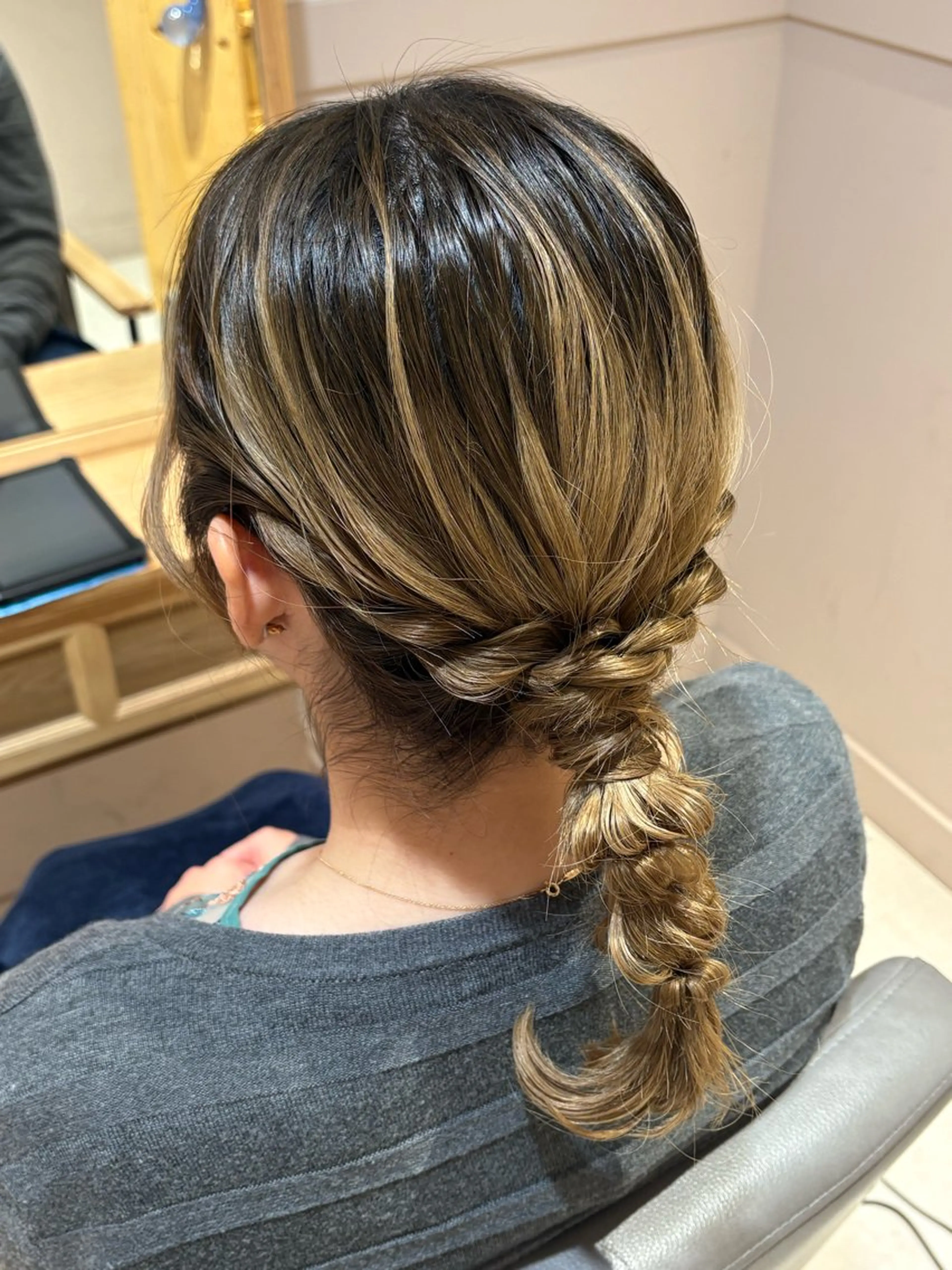 ミディアム ヘアアレンジ メンズカット募集中 🌷🫧森山彩音のヘアスタイル