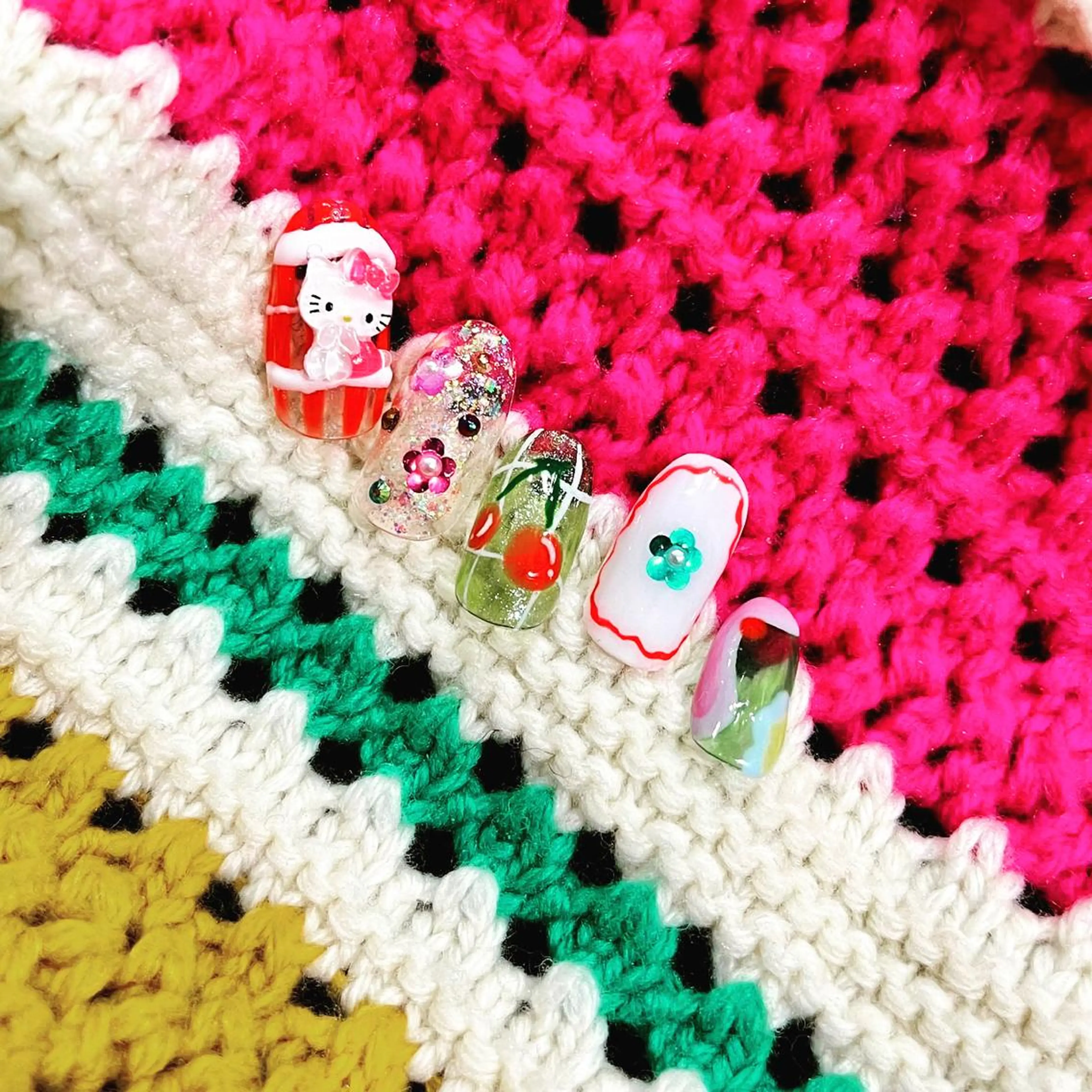 ネイル 韓国ネイル 春ネイル ハンドネイル Nail Salon　Ｋのネイルデザイン