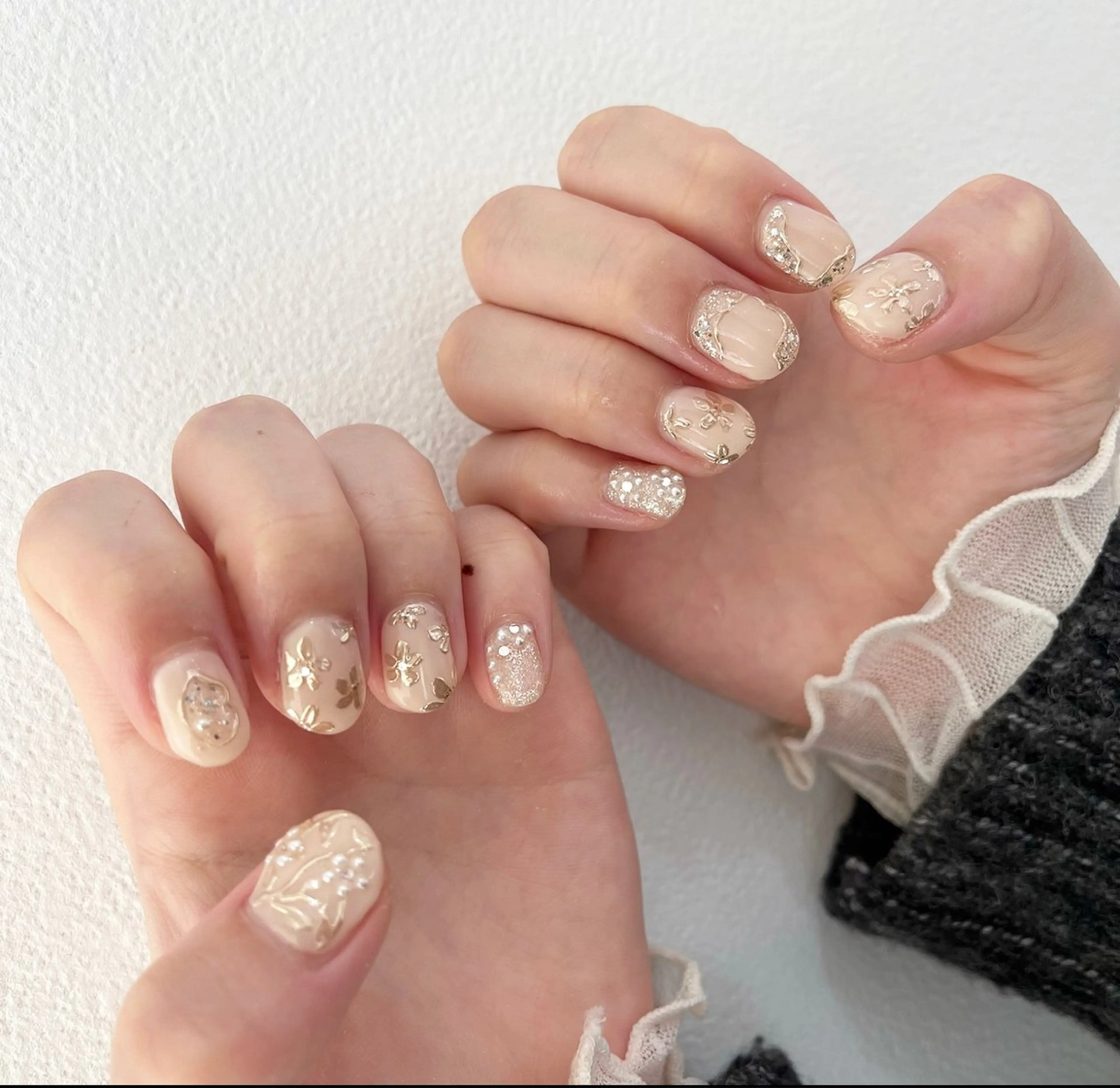 ネイル アートネイル ミラーネイル #Amin nail salonのネイルデザイン
