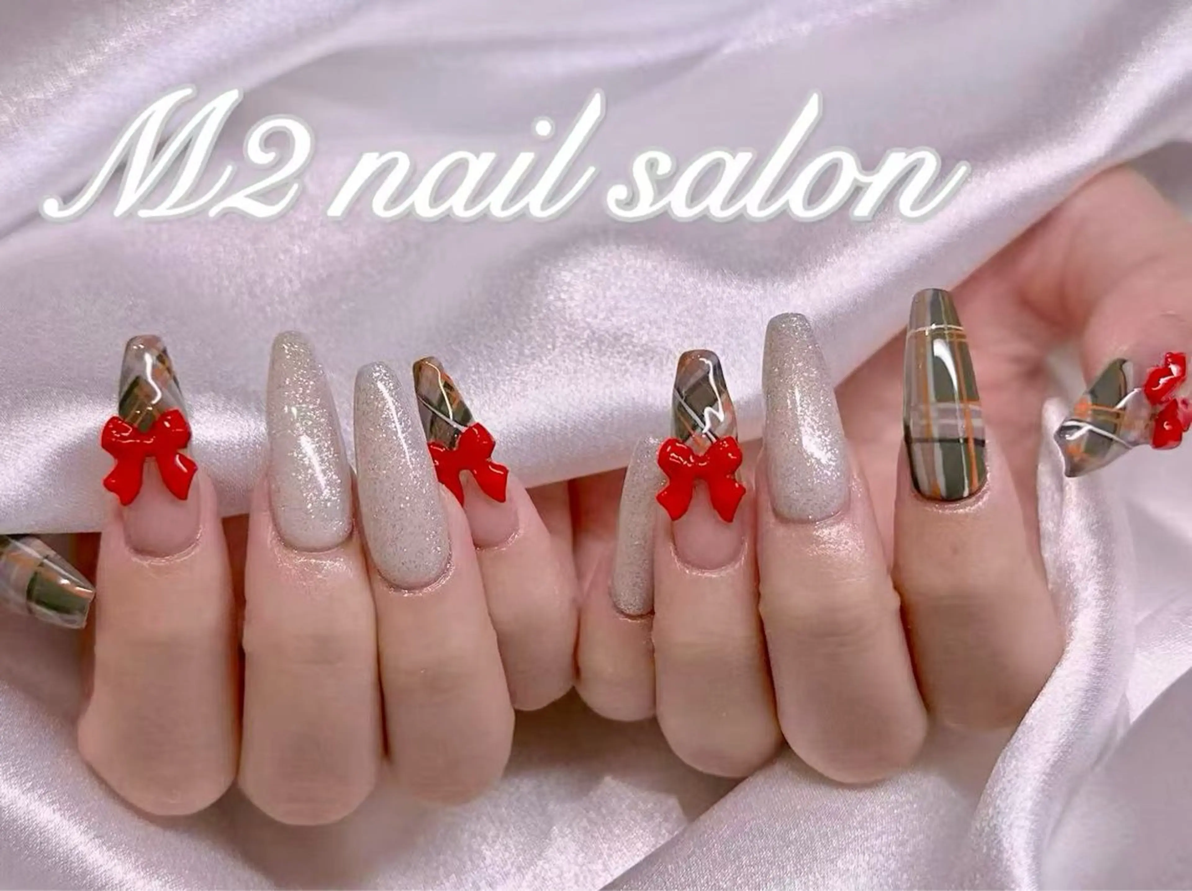 ネイル 長さだし専門店 M2　rikaのネイルデザイン