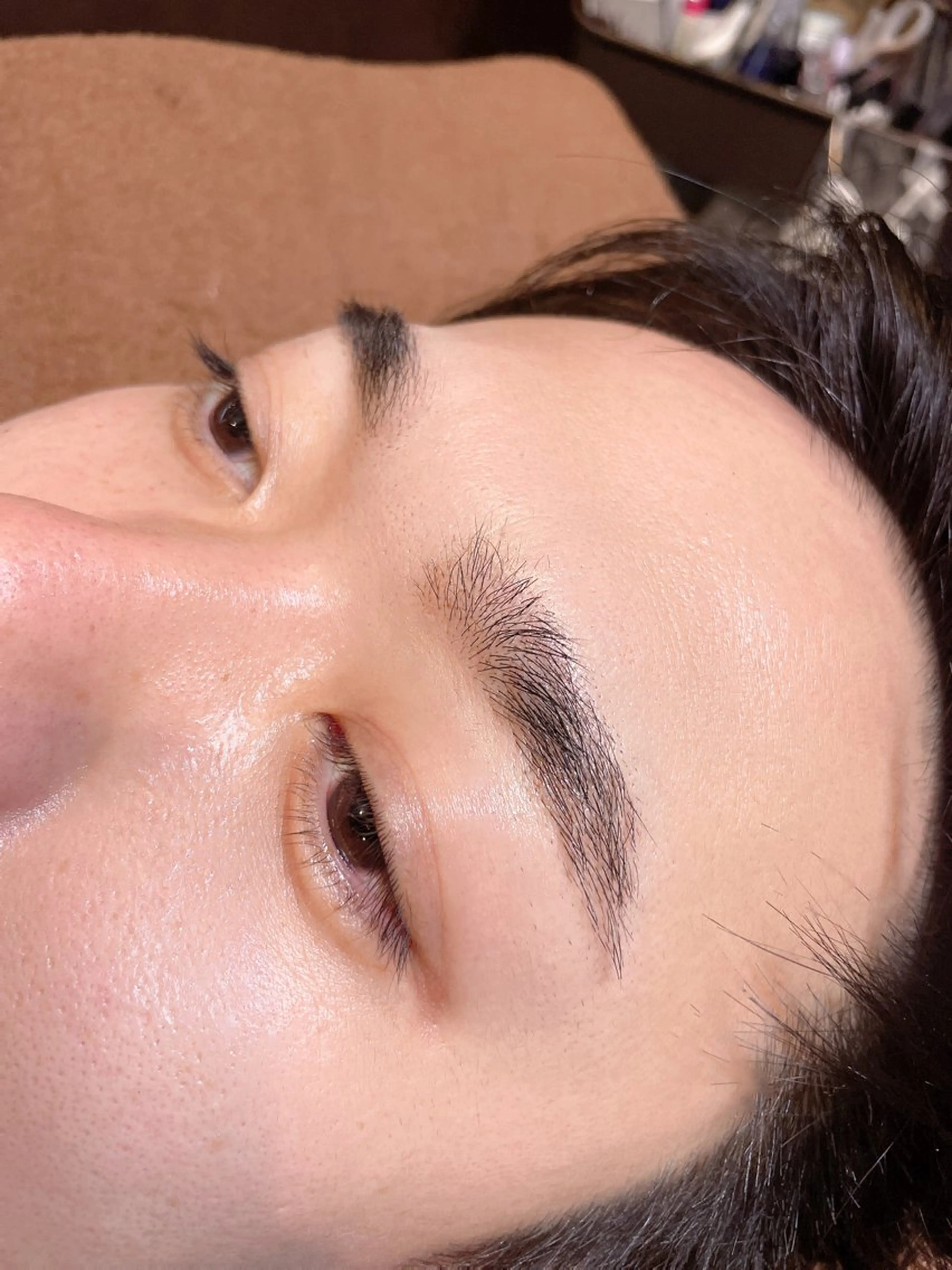 メンズ アイブロウ Lis Blanc MOMOKOのマツエク・マツパデザイン