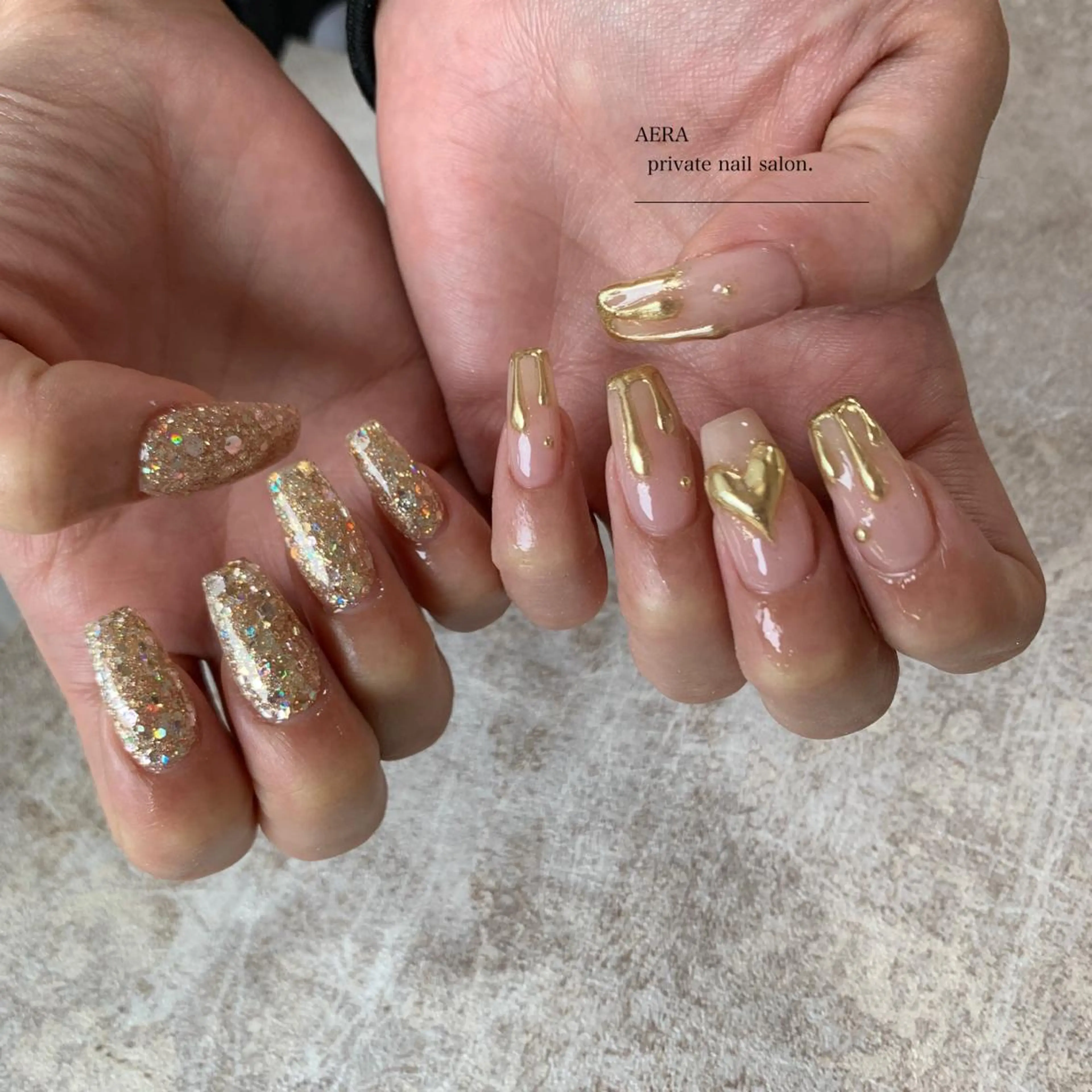 ネイル AERA nail shino🐱⸝꙳のネイルデザイン