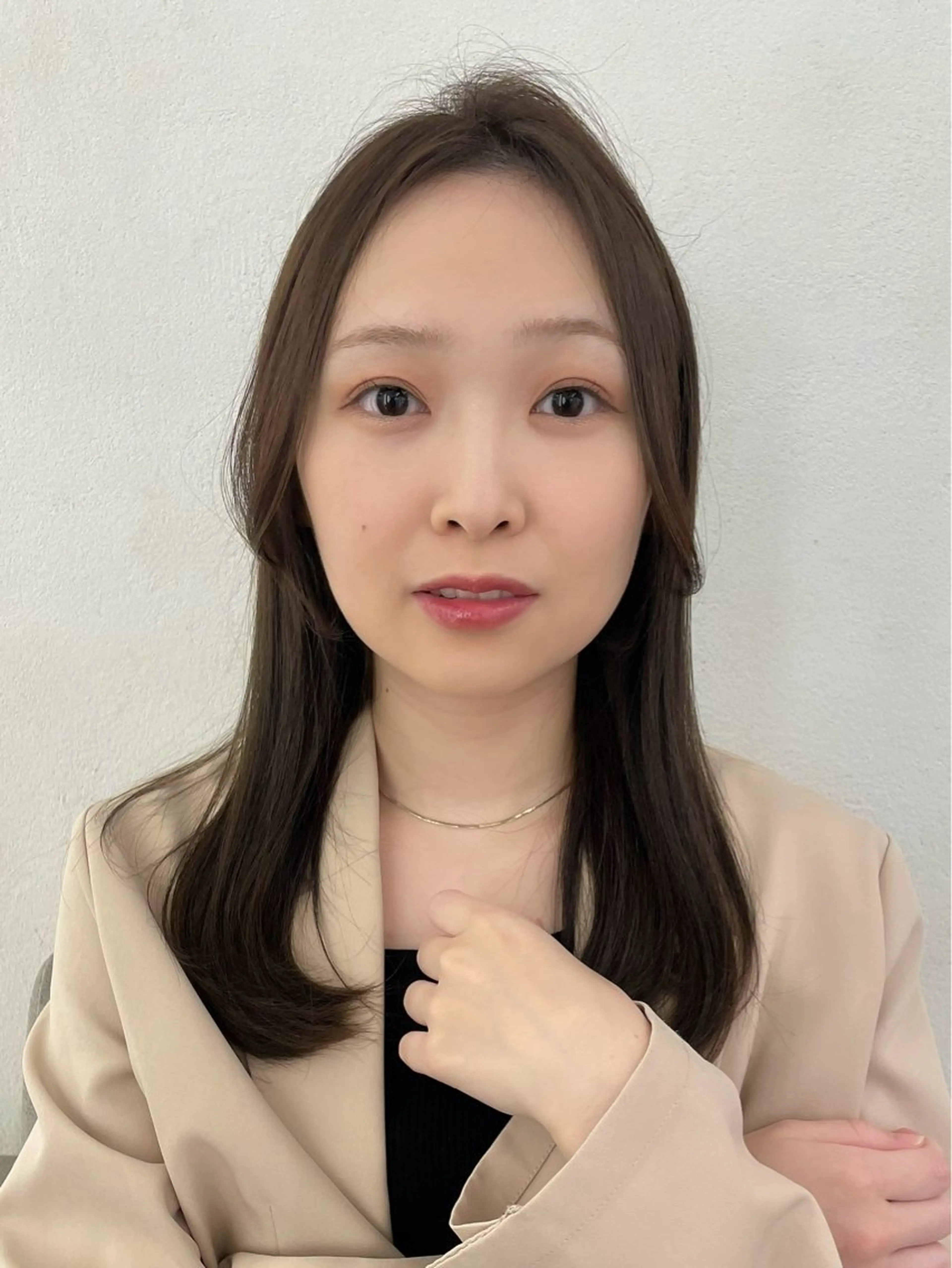 ロング 米澤 由衣のヘアスタイル