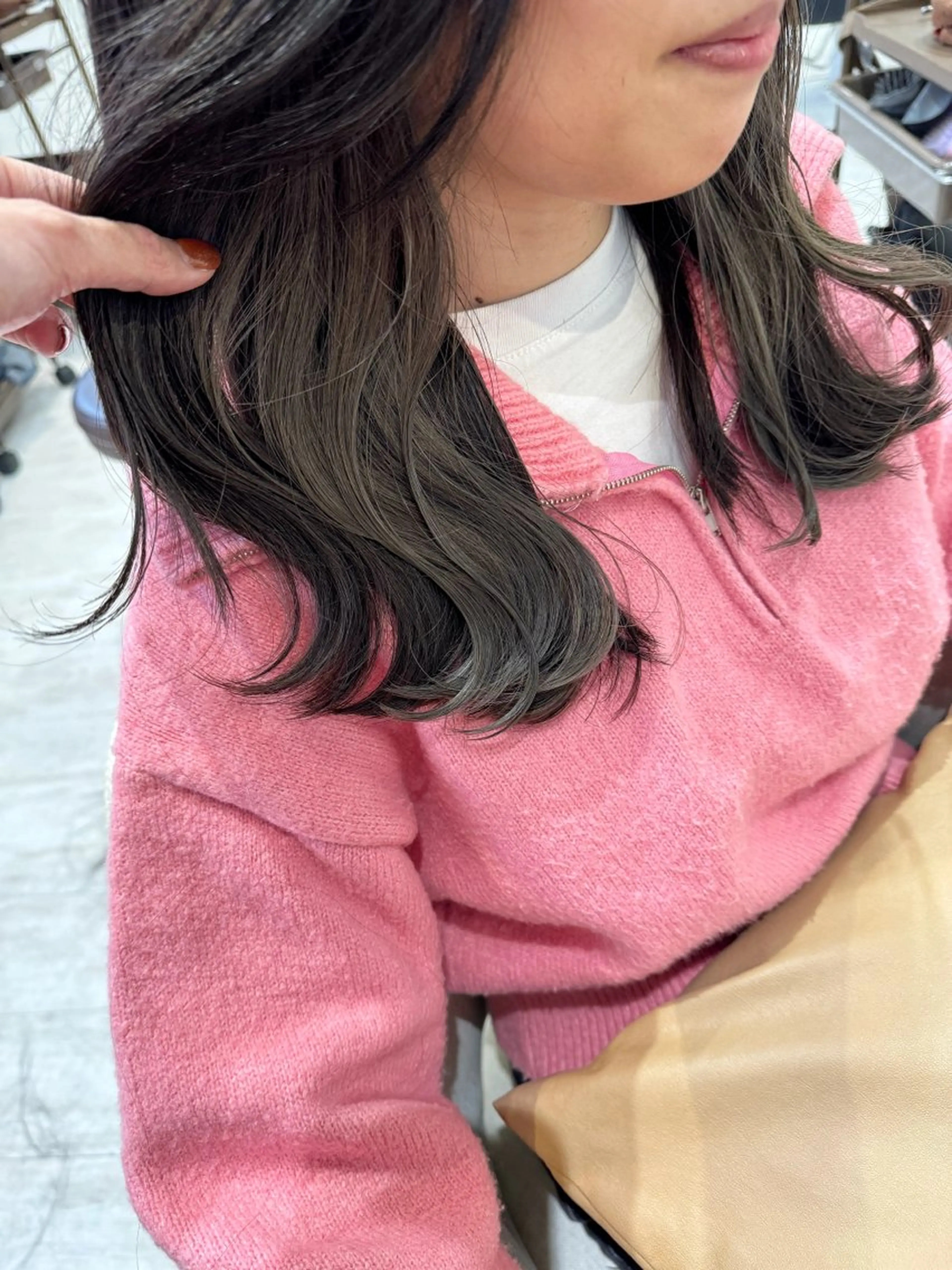 セミロング カラー カット ヘアカラー ボブ支持率NO1 🌈CHIKAのヘアスタイル