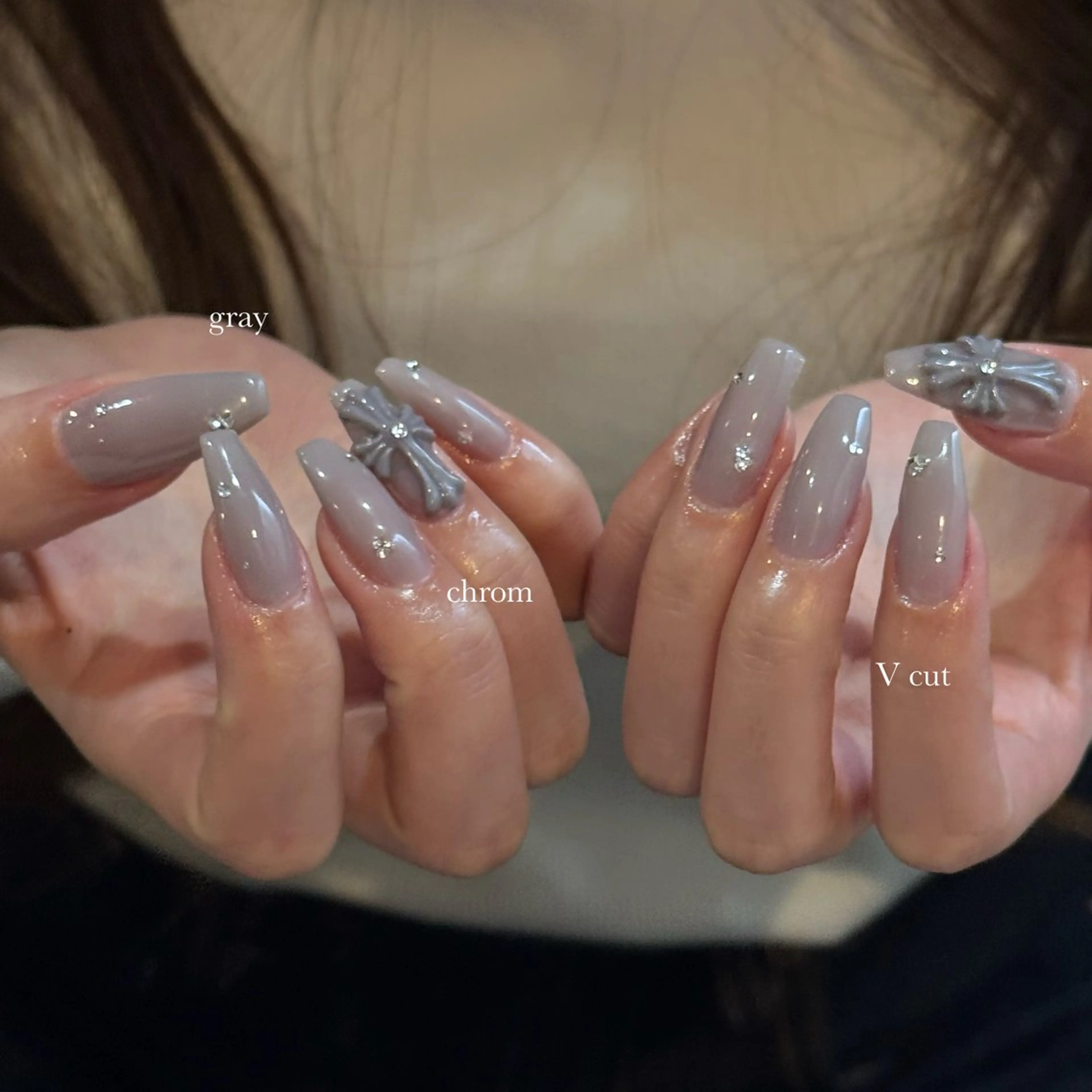 ネイル ハンドネイル Lusso Cocoroのネイルデザイン