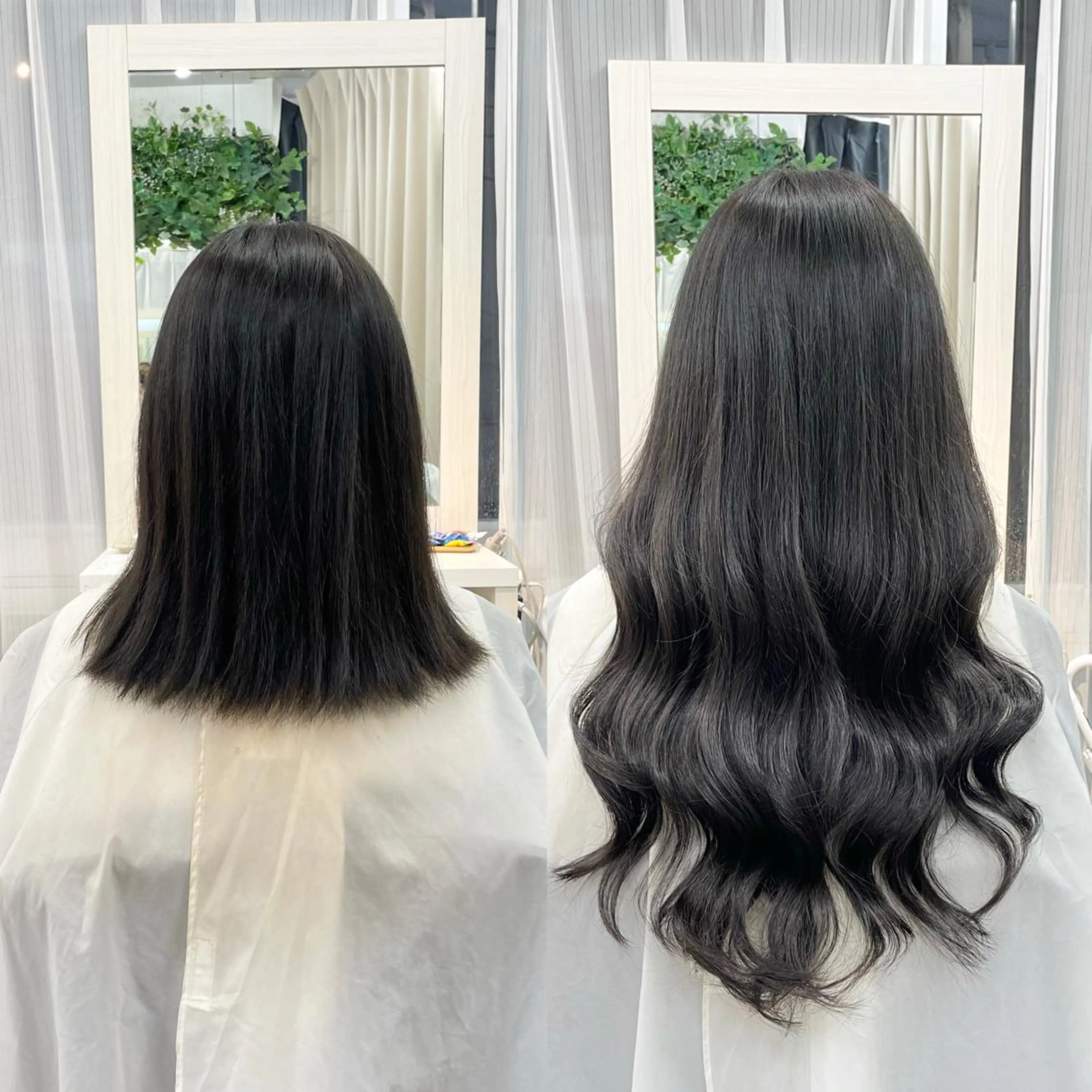 ♡ショートでも大丈夫♡シールエクステ80本28800円《馴染ませカット&仕上げ無料》の写真