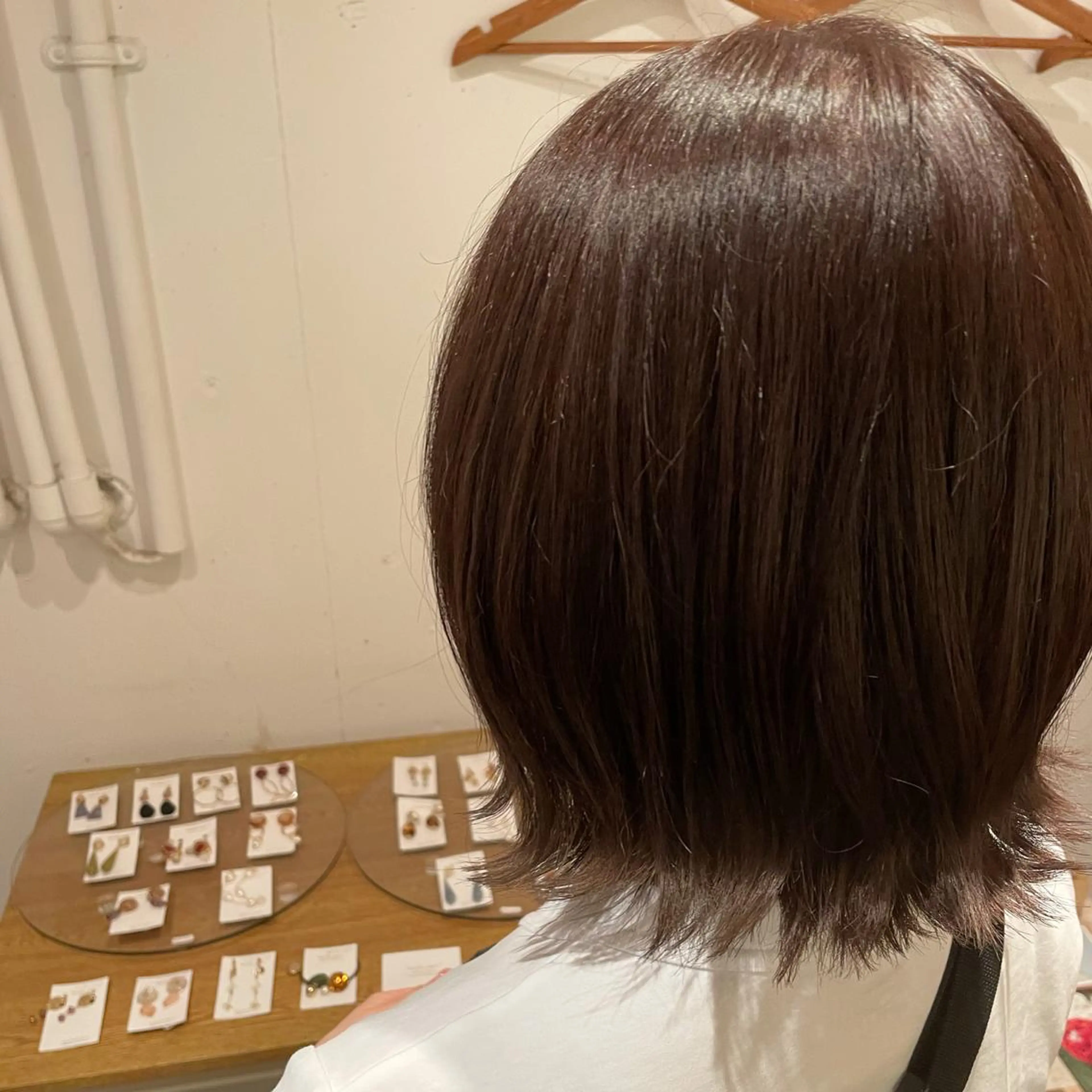 ショート カラー ヘアアレンジ ヘアカラー 鴫原 亜弥のヘアスタイル
