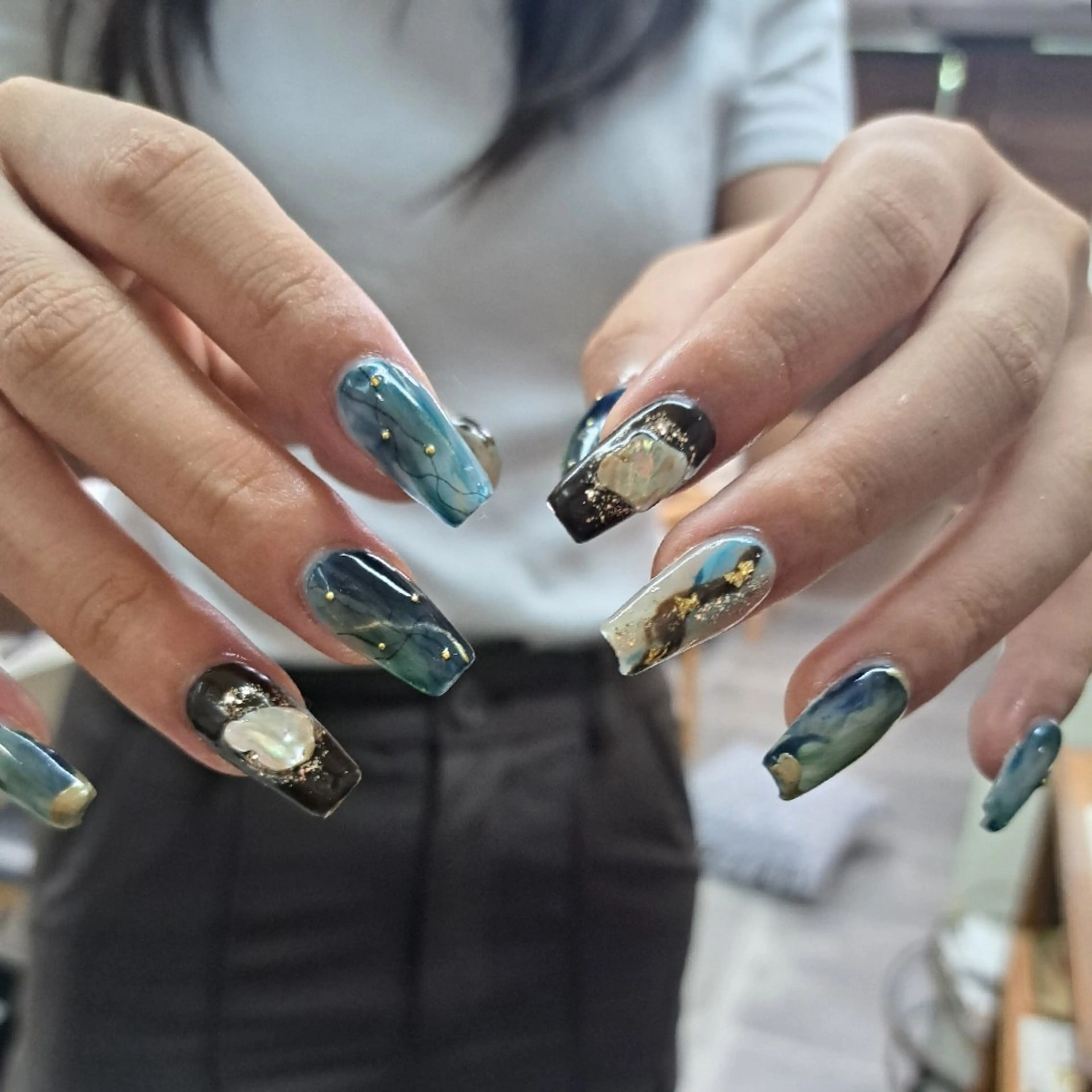 ネイル Nail mood デザイン持ち込みokのネイルデザイン