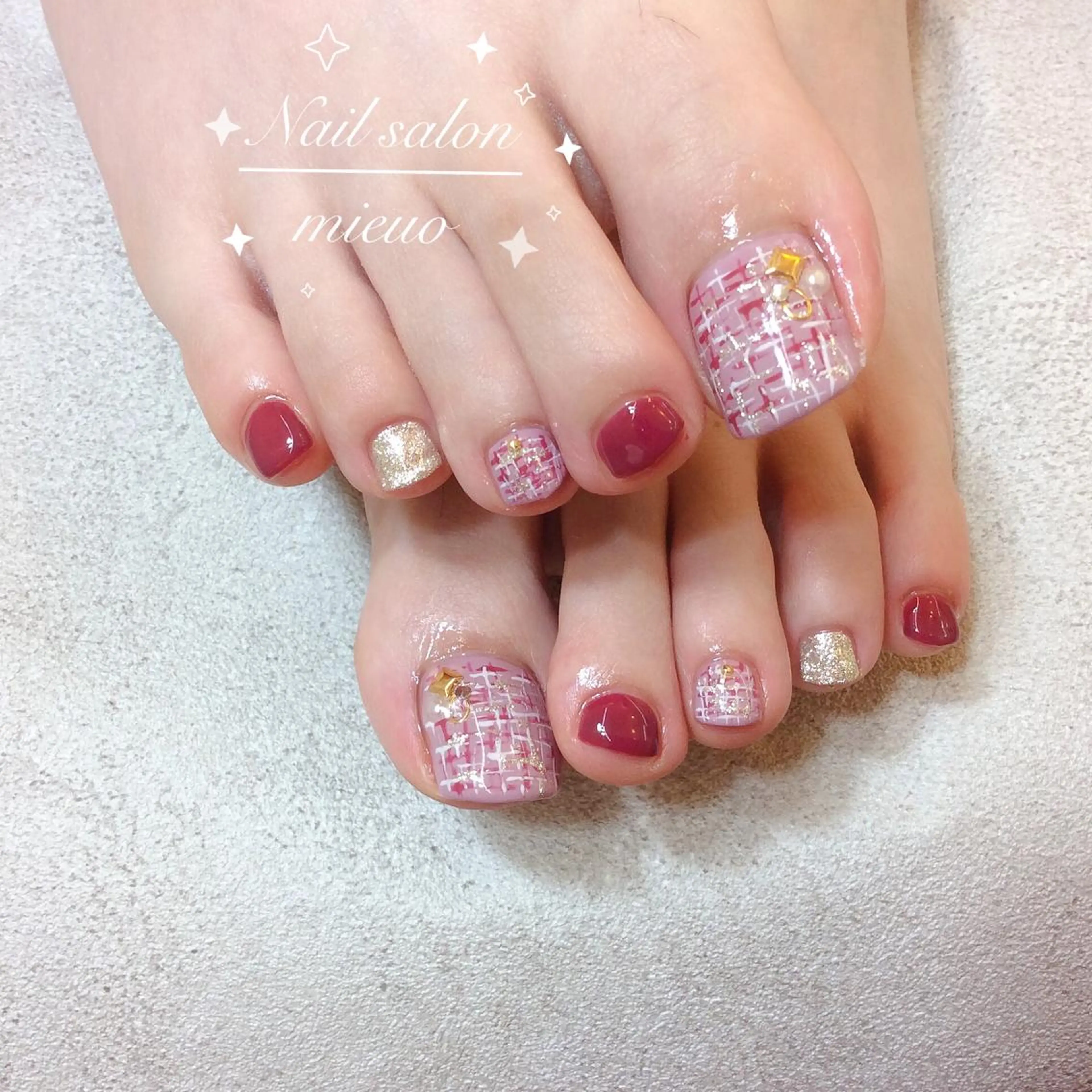 ネイル フットネイル ネイルサロン ミューオのネイルデザイン